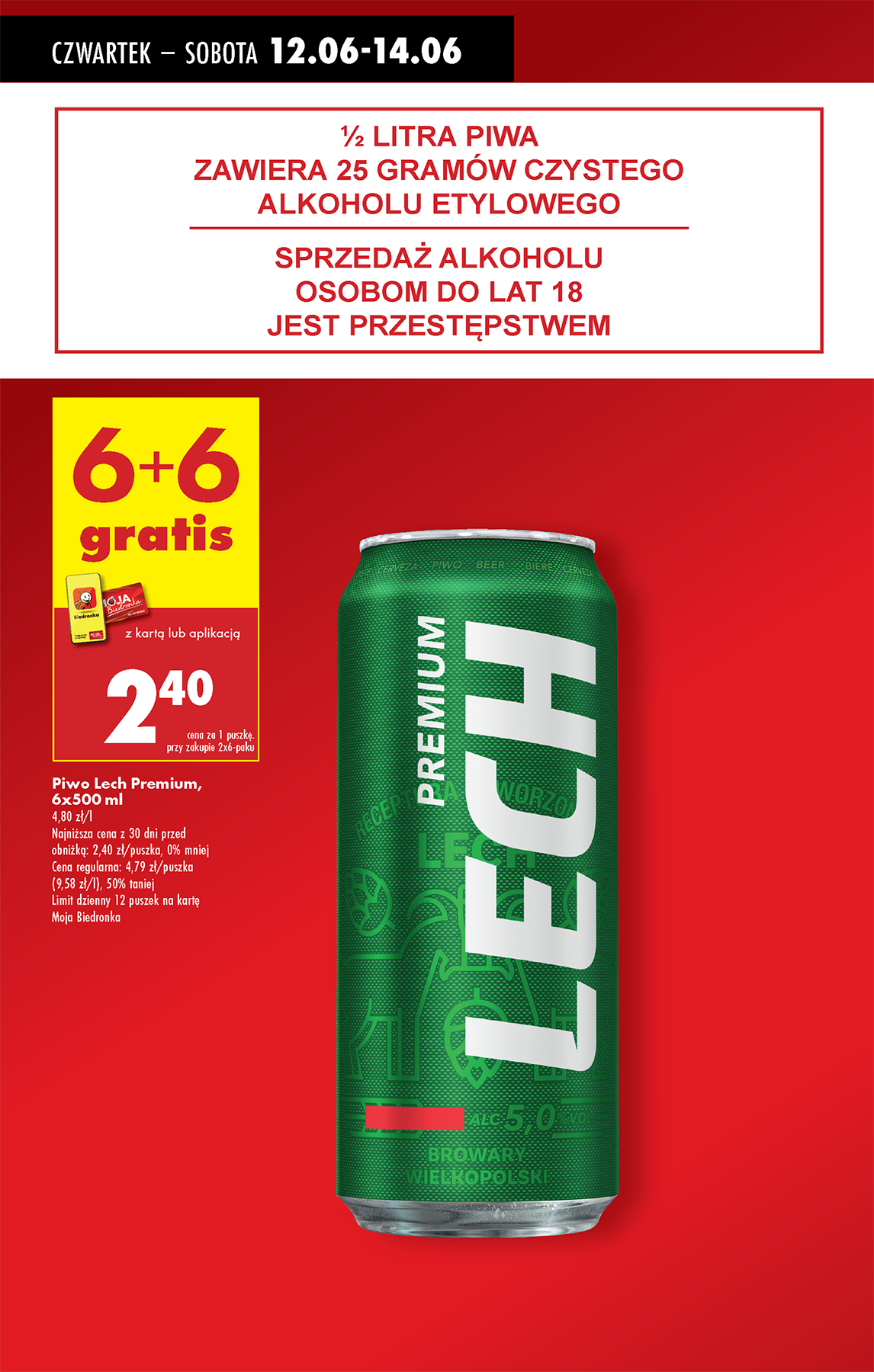 biedronka - Gazetka Biedronka ważna od 12.06. - 18.06. - page: 12