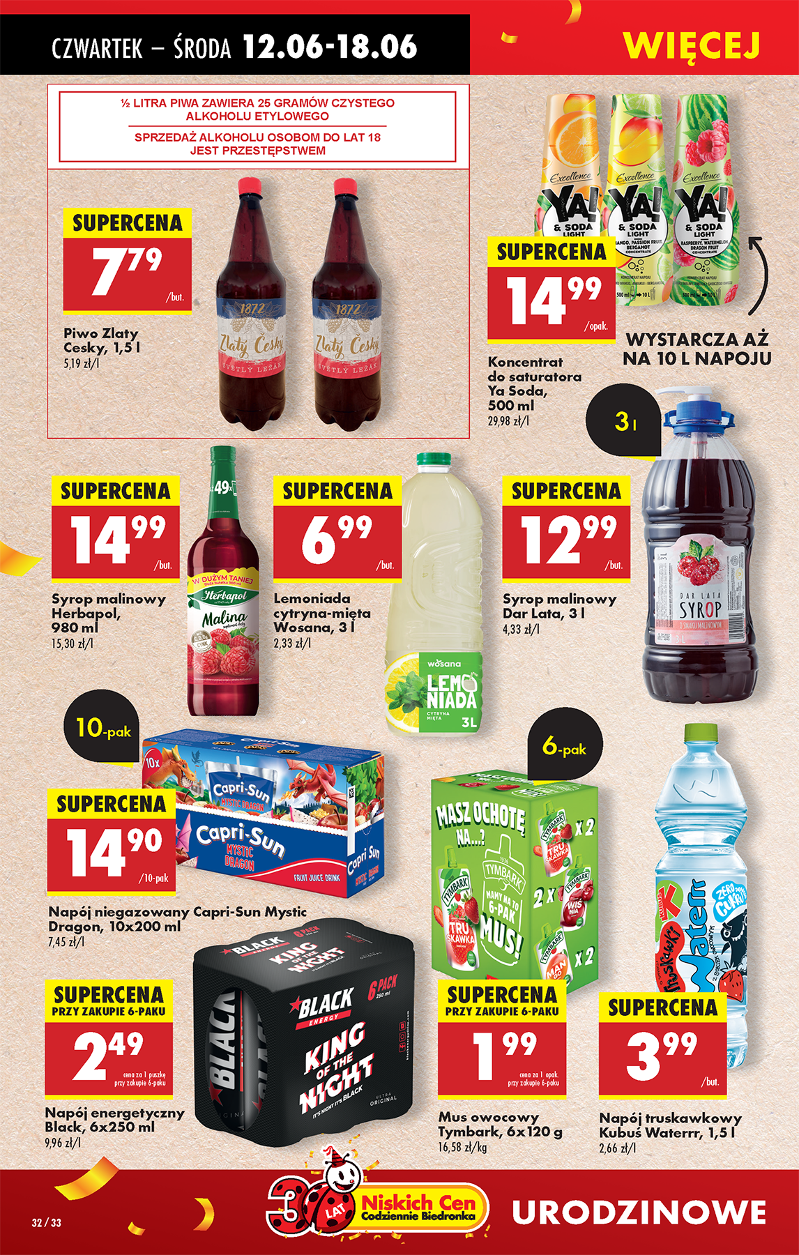 biedronka - Gazetka Biedronka ważna od 12.06. - 18.06. - page: 38