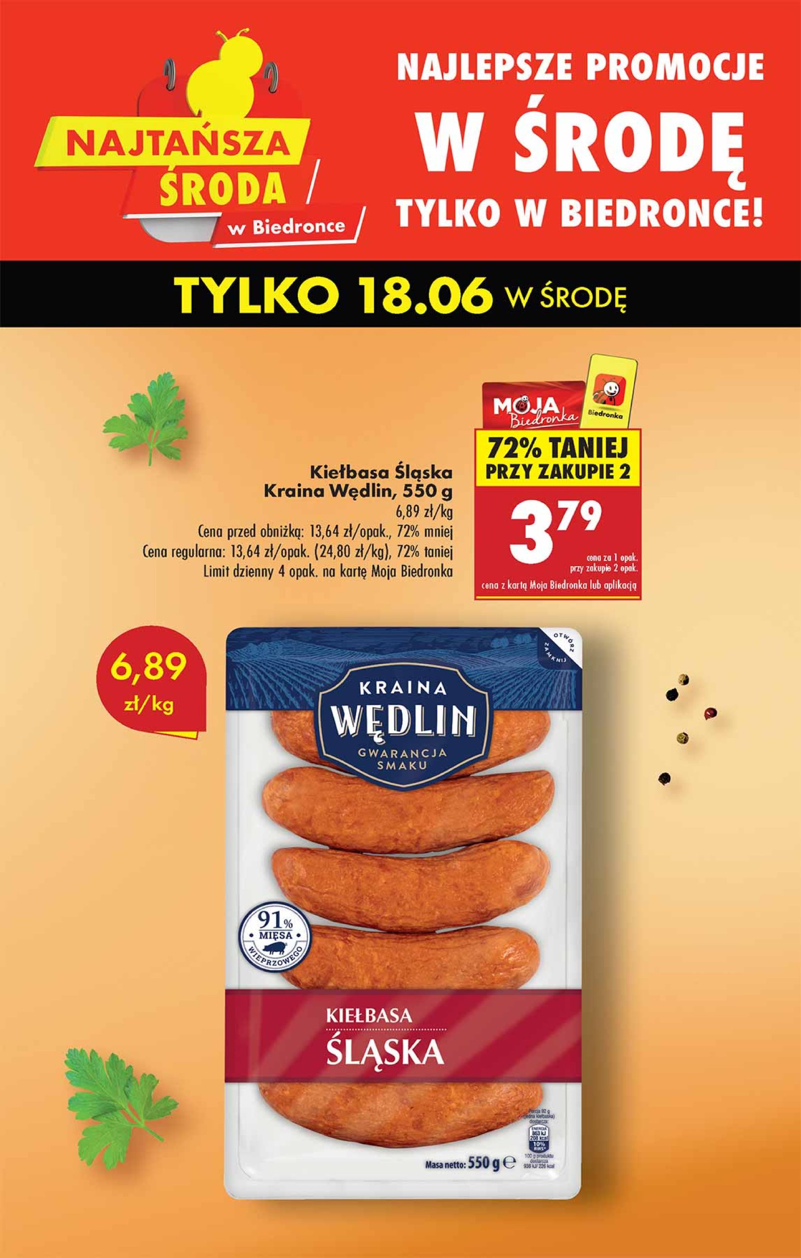 biedronka - Gazetka Biedronka - Najtańsza środa ważna od 18.06. - 18.06. - page: 2
