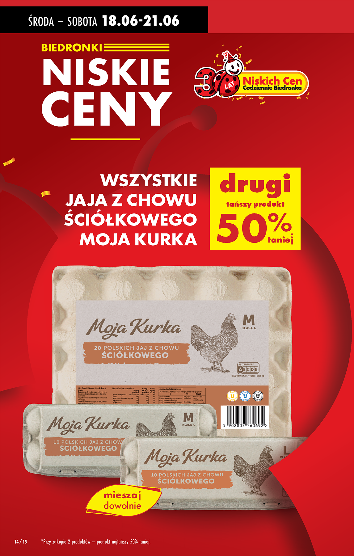 biedronka - Gazetka Biedronka ważna od 18.06. - 25.06. - page: 16 biedronka - Gazetka Biedronka ważna od 18.06. - 25.06. - page: 16