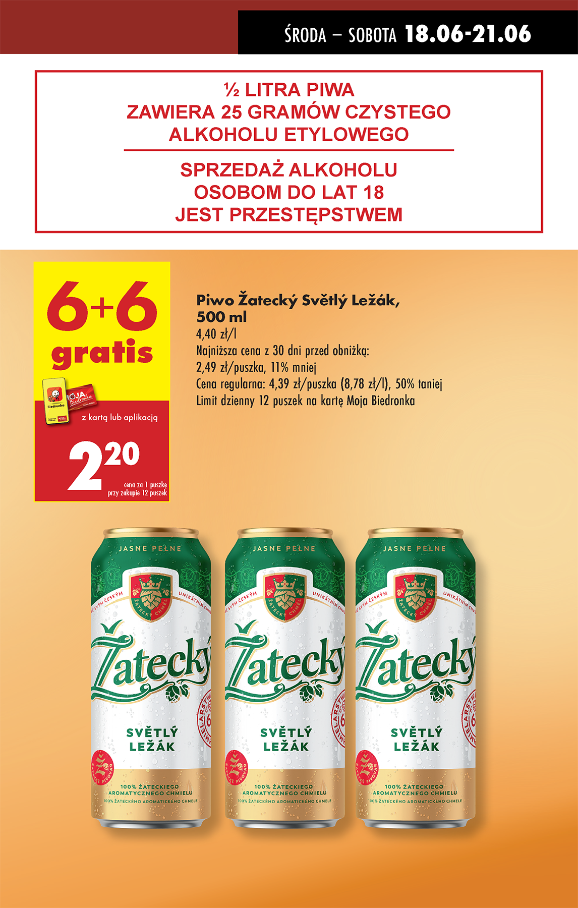 biedronka - Gazetka Biedronka ważna od 18.06. - 25.06. - page: 13 biedronka - Gazetka Biedronka ważna od 18.06. - 25.06. - page: 13