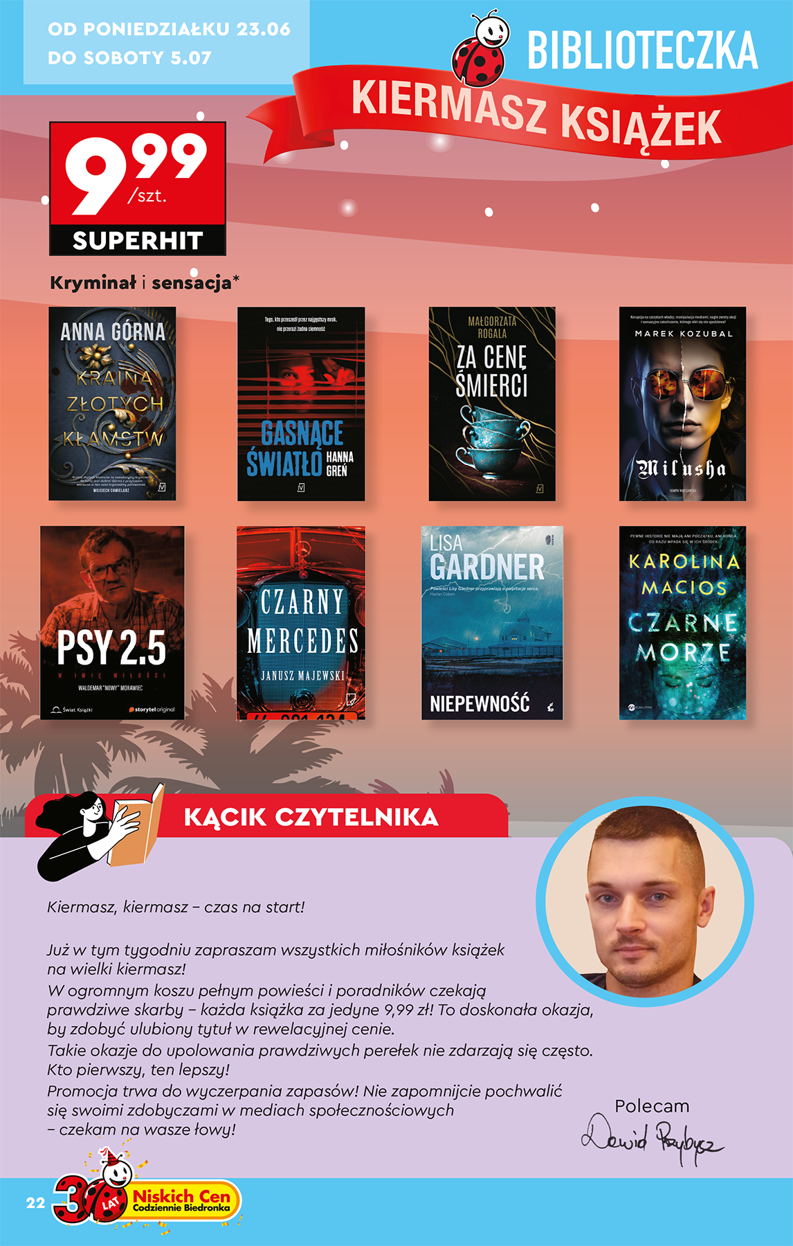 biedronka - Gazetka Biedronka - Okazje tygodnia ważna od 23.06. - 05.07. - page: 22 biedronka - Gazetka Biedronka - Okazje tygodnia ważna od 23.06. - 05.07. - page: 22