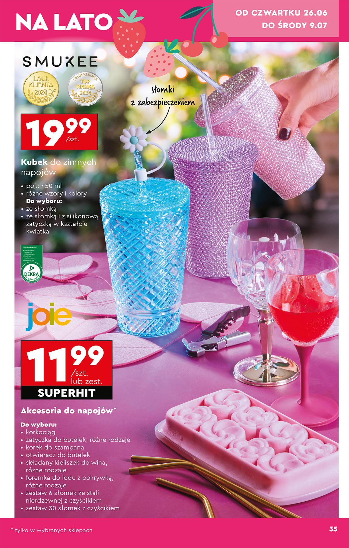 biedronka - Gazetka Biedronka - Okazje tygodnia ważna od 23.06. - 05.07. - page: 35 biedronka - Gazetka Biedronka - Okazje tygodnia ważna od 23.06. - 05.07. - page: 35