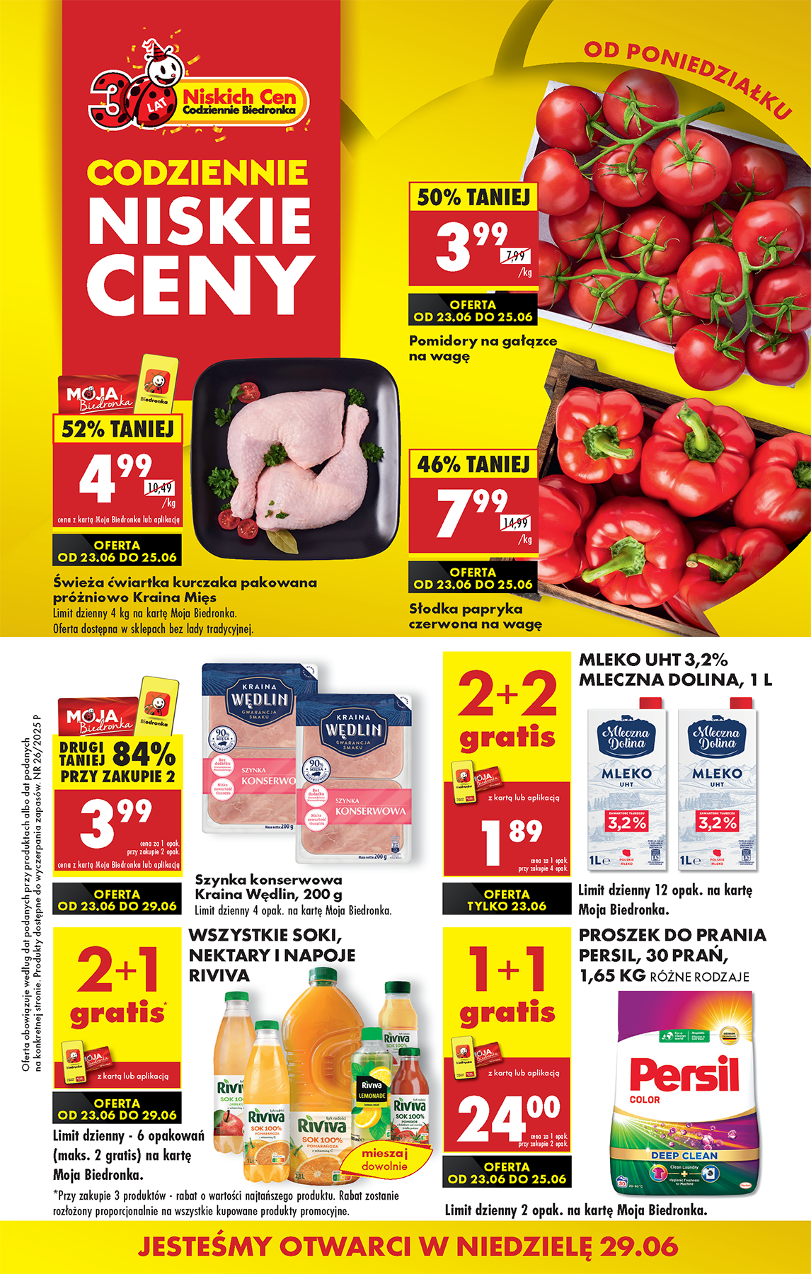 biedronka - Gazetka Biedronka ważna od 23.06. - 28.06.