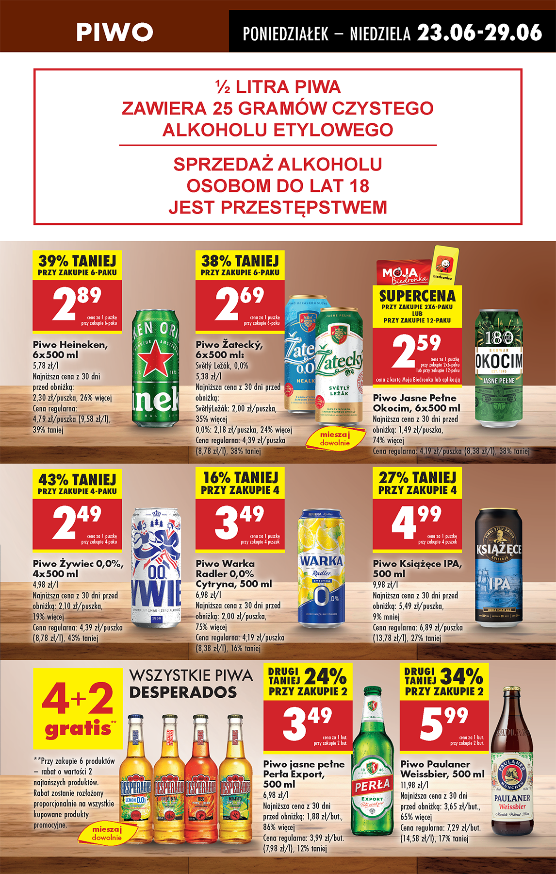 biedronka - Gazetka Biedronka ważna od 23.06. - 28.06. - page: 57 biedronka - Gazetka Biedronka ważna od 23.06. - 28.06. - page: 57