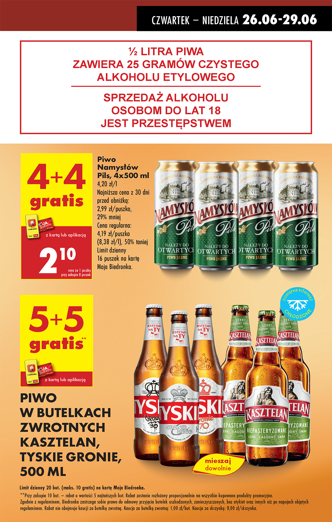 biedronka - Gazetka Biedronka ważna od 26.06. - 02.07. - page: 9 biedronka - Gazetka Biedronka ważna od 26.06. - 02.07. - page: 9