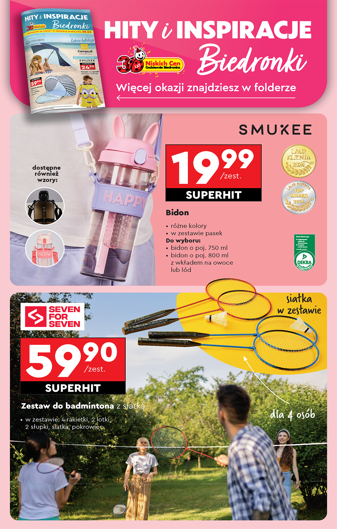 biedronka - Gazetka Biedronka ważna od 26.06. - 02.07. - page: 62 biedronka - Gazetka Biedronka ważna od 26.06. - 02.07. - page: 62