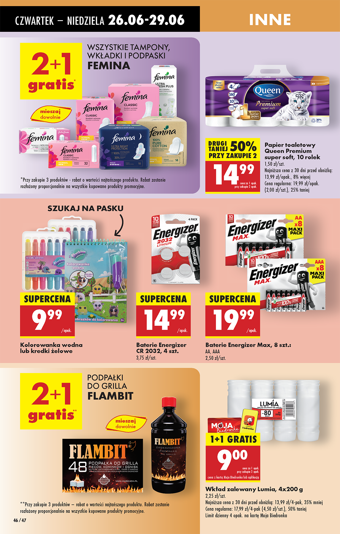 biedronka - Gazetka Biedronka ważna od 26.06. - 02.07. - page: 60 biedronka - Gazetka Biedronka ważna od 26.06. - 02.07. - page: 60