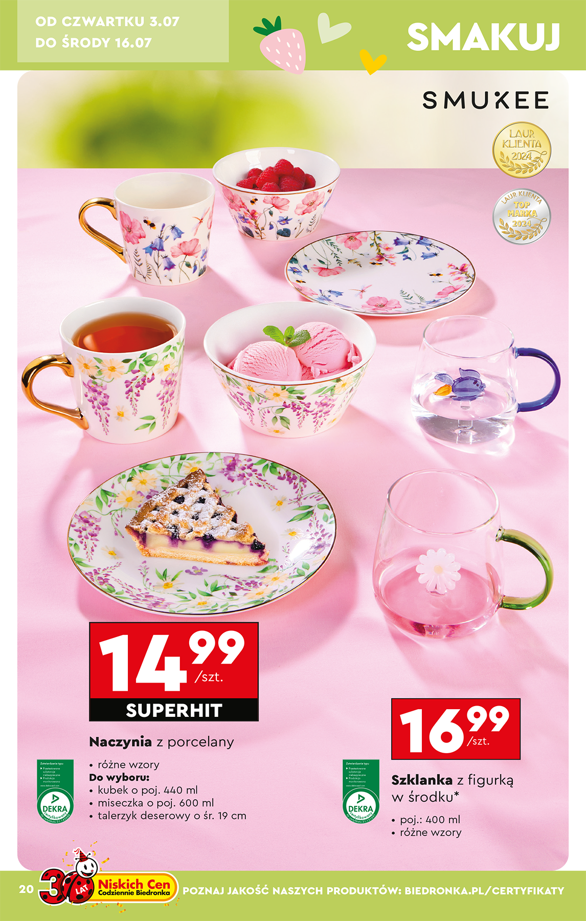 biedronka - Gazetka Biedronka - Okazje tygodnia ważna od 30.06. - 05.07. - page: 22