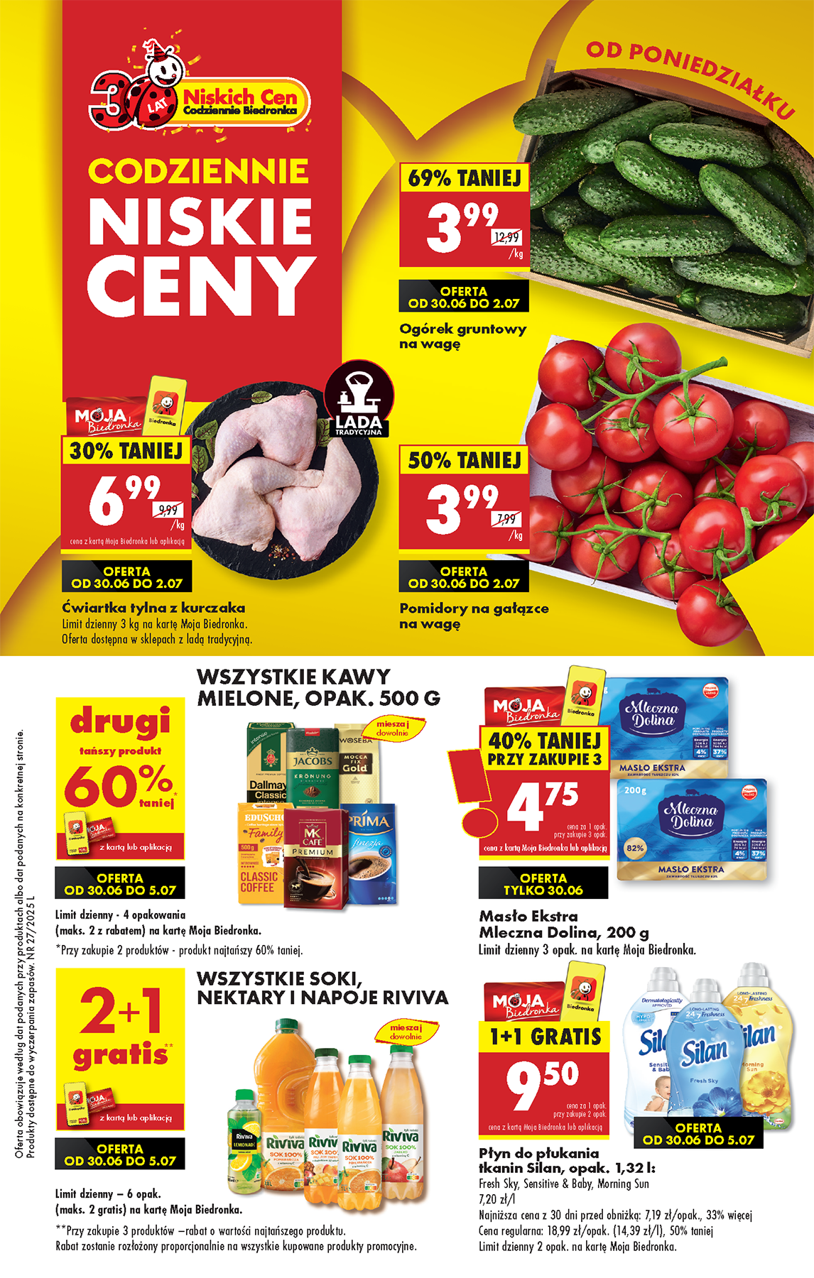 biedronka - Gazetka Biedronka ważna od 30.06. - 05.07.