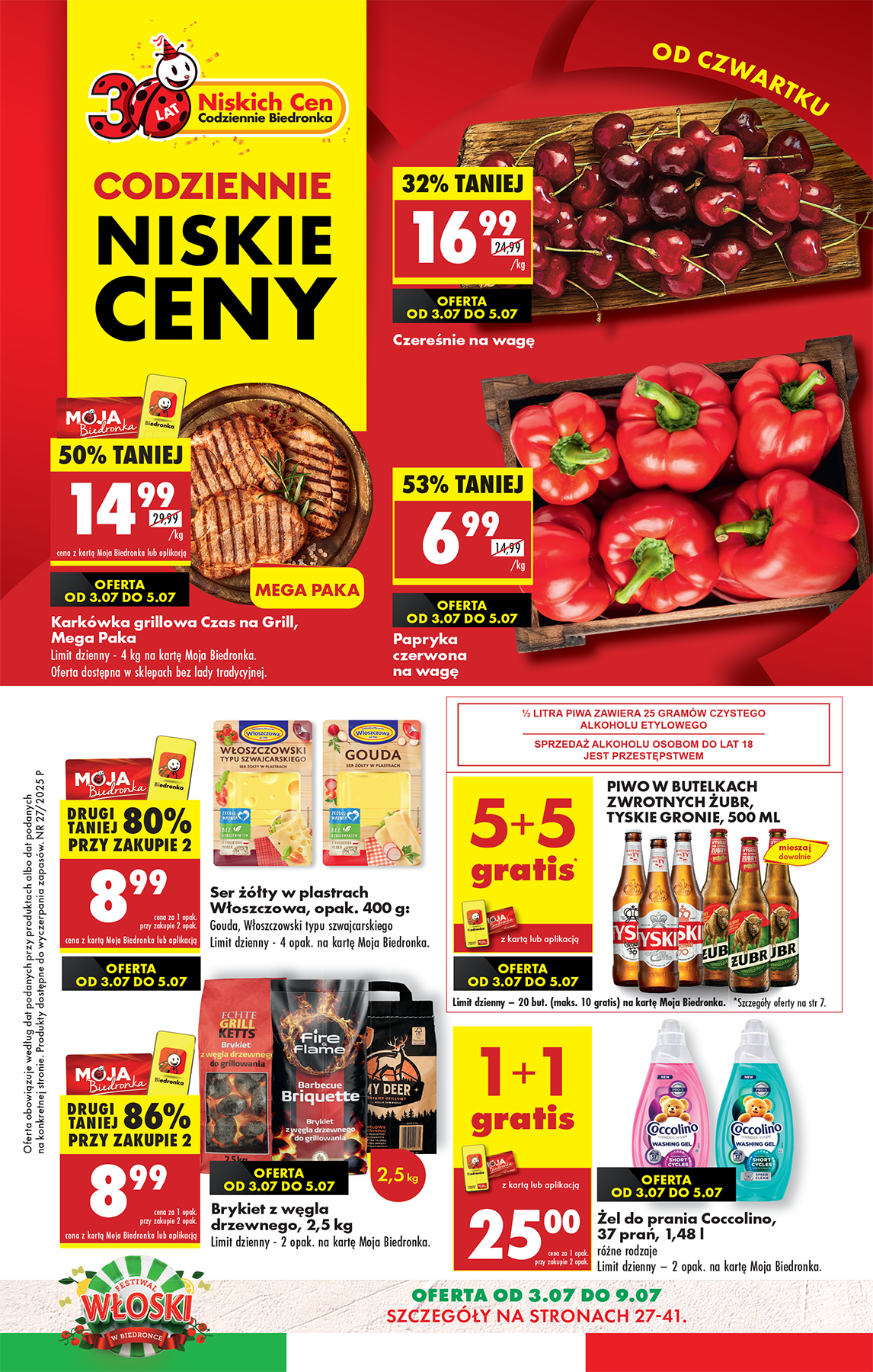 biedronka - Gazetka Biedronka ważna od 03.07. - 09.07.