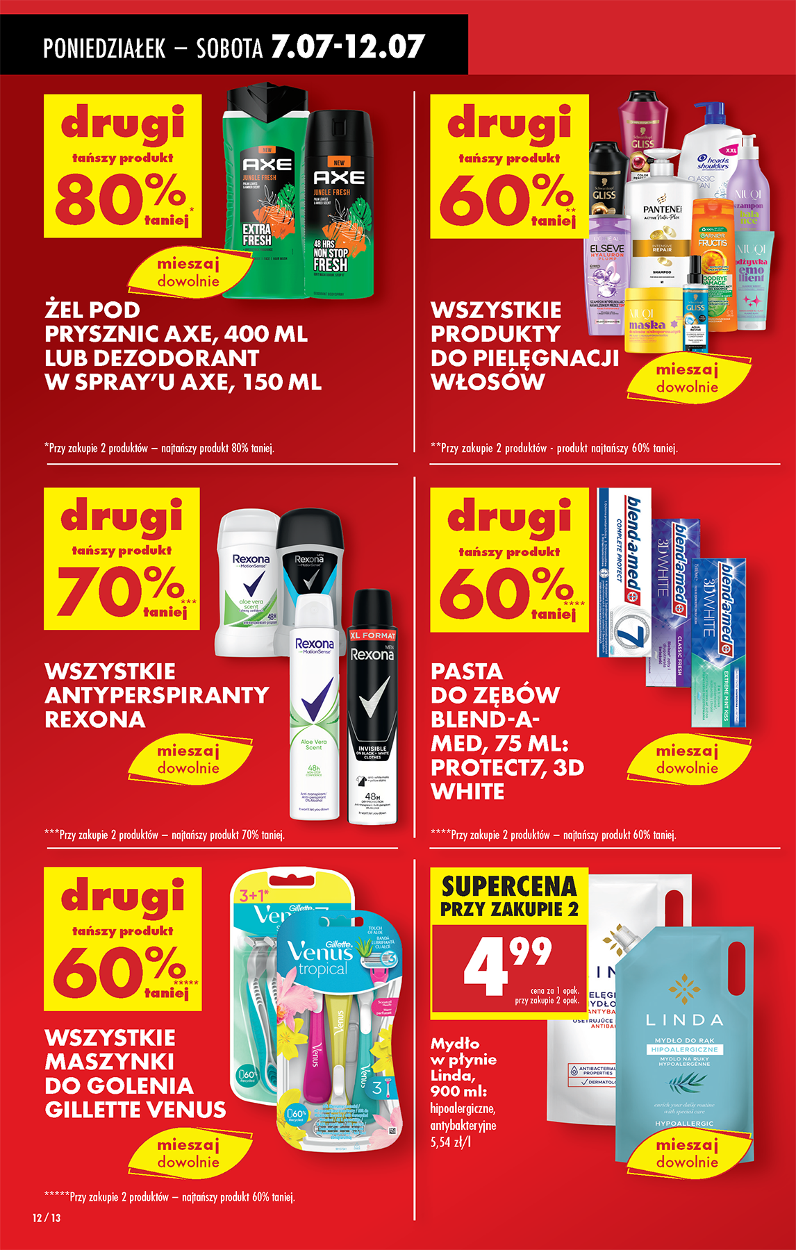 biedronka - Gazetka Biedronka ważna od 07.07. - 12.07. - page: 12 biedronka - Gazetka Biedronka ważna od 07.07. - 12.07. - page: 12