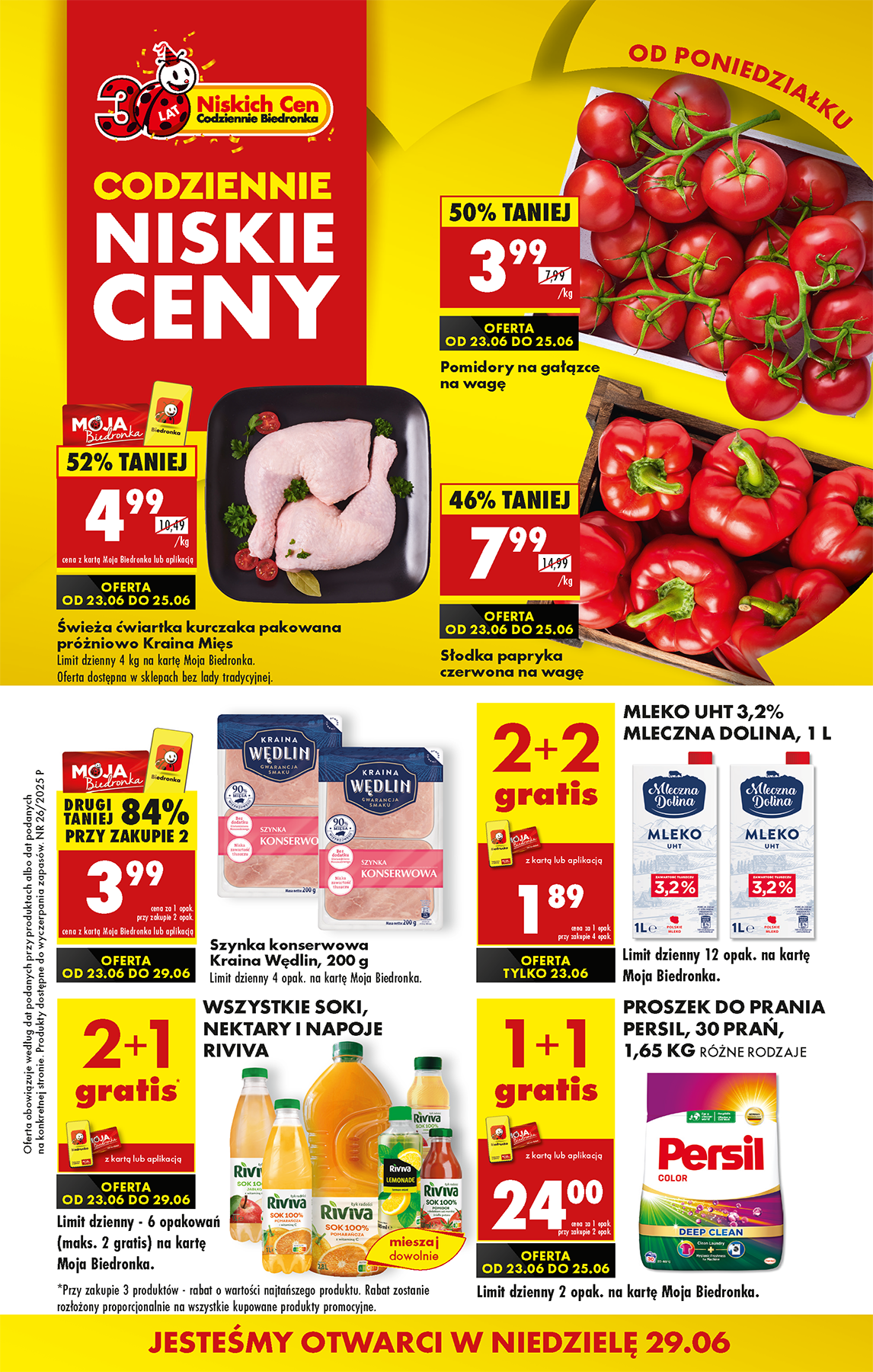 biedronka - Gazetka Biedronka ważna od 23.06. - 29.06.