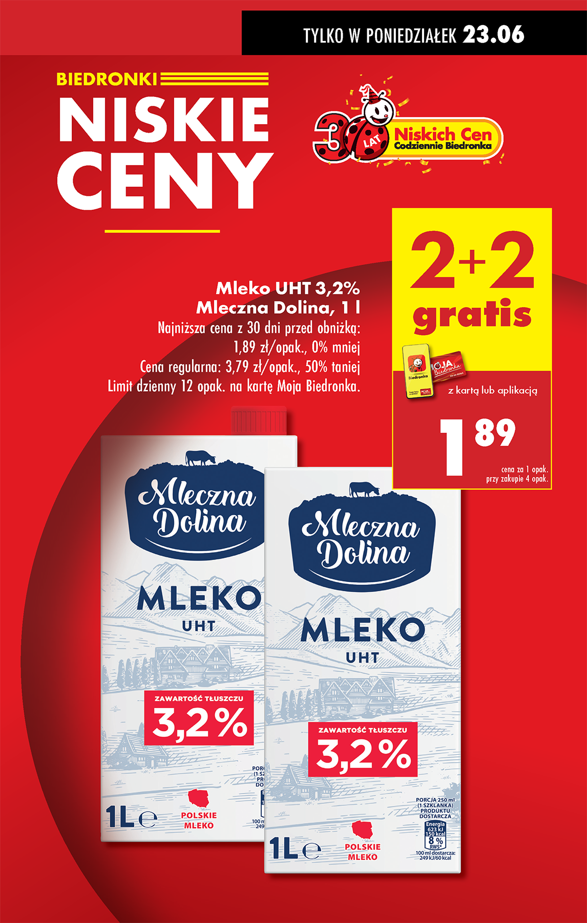 biedronka - Gazetka Biedronka ważna od 23.06. - 29.06. - page: 3 biedronka - Gazetka Biedronka ważna od 23.06. - 29.06. - page: 3