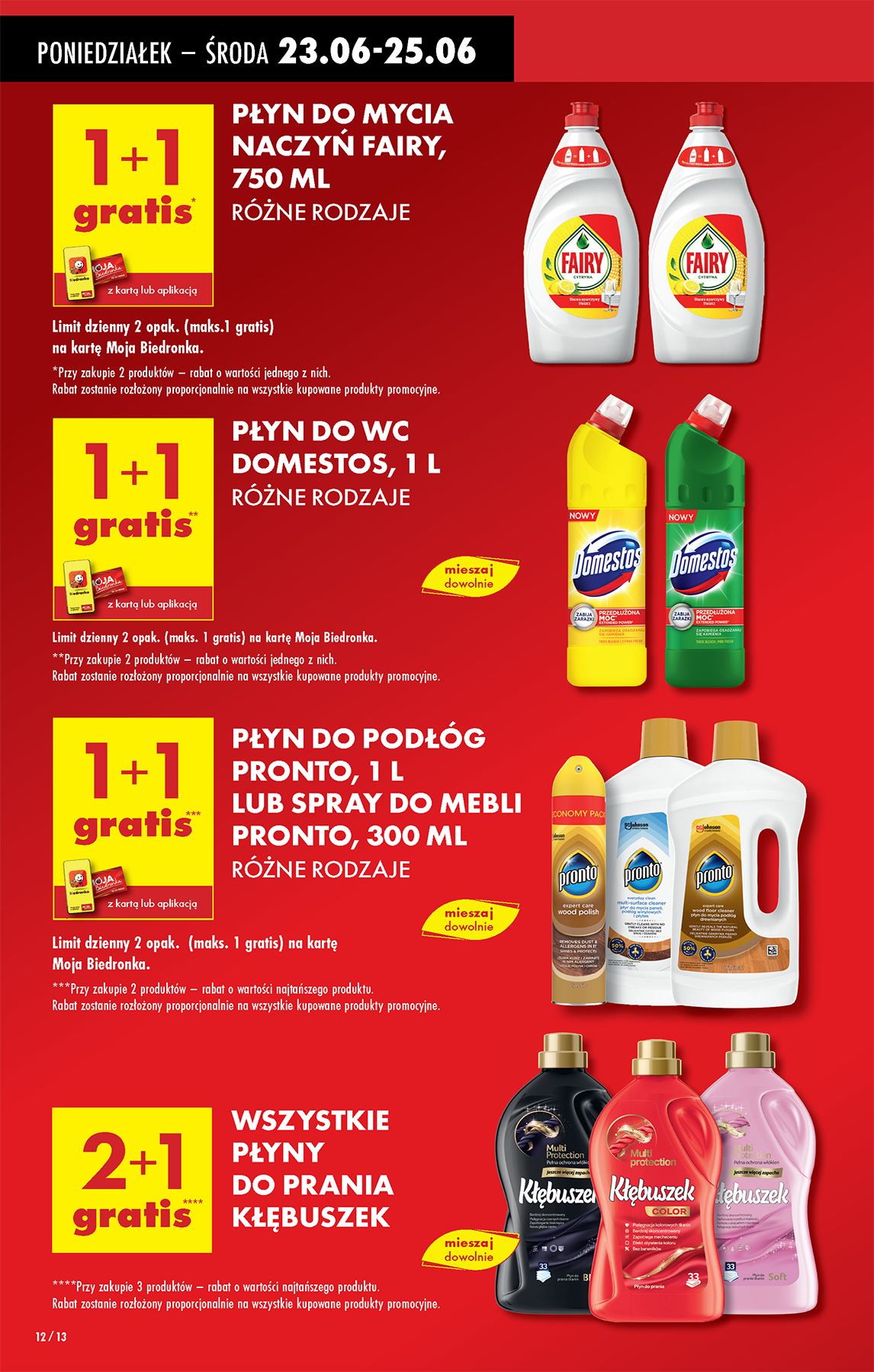 biedronka - Gazetka Biedronka ważna od 23.06. - 29.06. - page: 12 biedronka - Gazetka Biedronka ważna od 23.06. - 29.06. - page: 12