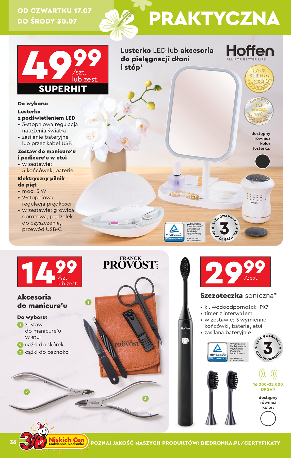 biedronka - Gazetka Biedronka - Okazje tygodnia ważna od 14.07. - 26.07. - page: 36 biedronka - Gazetka Biedronka - Okazje tygodnia ważna od 14.07. - 26.07. - page: 36