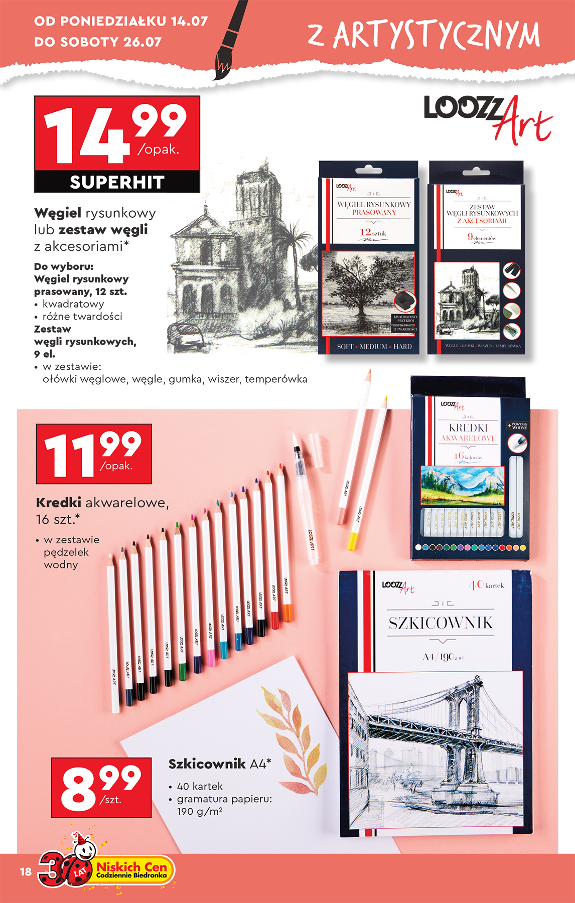 biedronka - Gazetka Biedronka - Okazje tygodnia ważna od 14.07. - 26.07. - page: 18 biedronka - Gazetka Biedronka - Okazje tygodnia ważna od 14.07. - 26.07. - page: 18