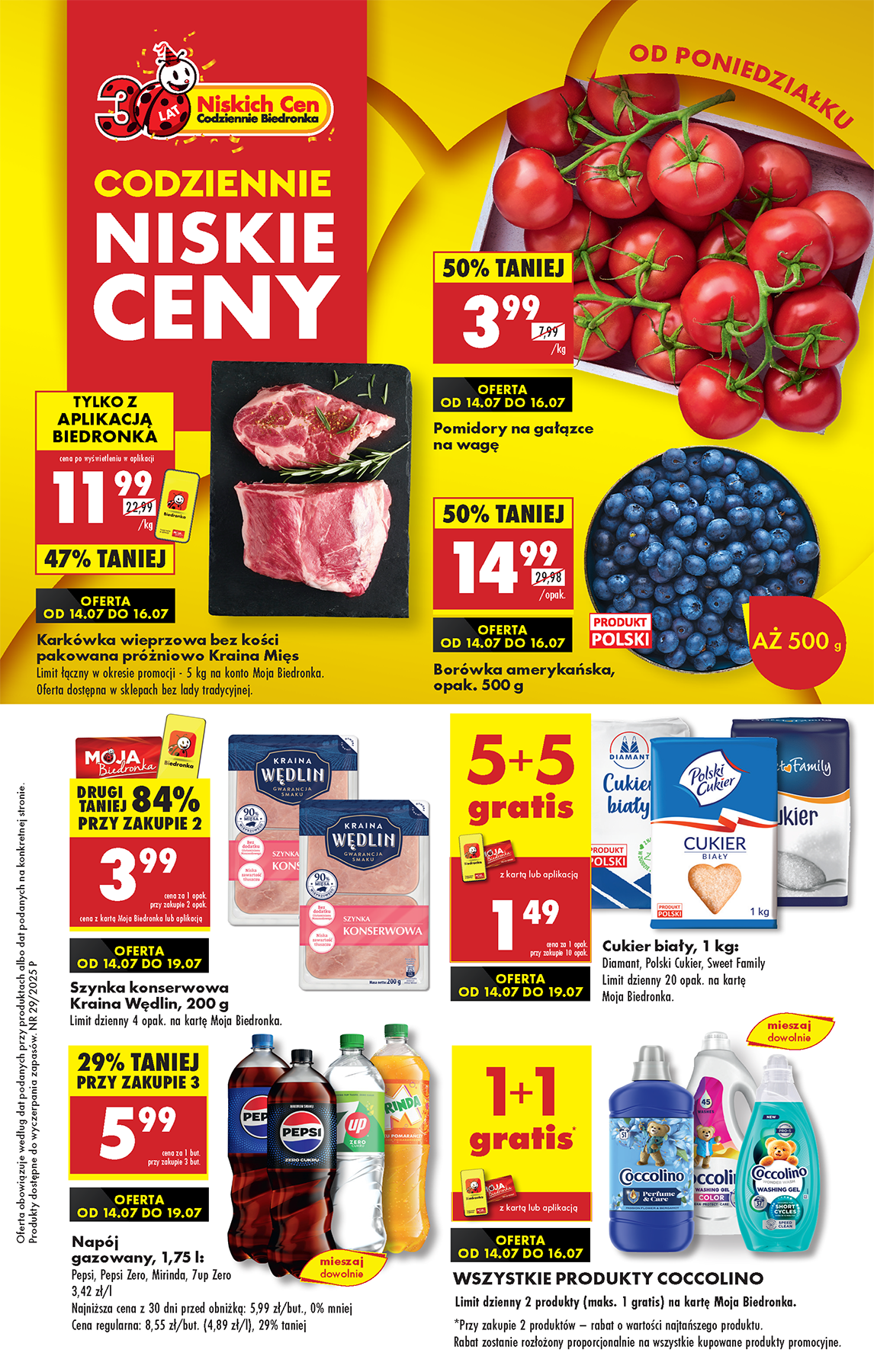 biedronka - Gazetka Biedronka ważna od 14.07. - 19.07.