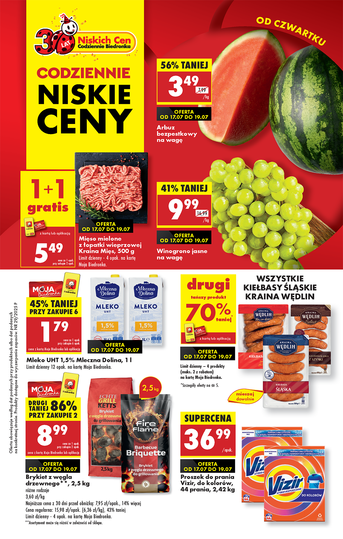 biedronka - Gazetka Biedronka ważna od 17.07. - 23.07.