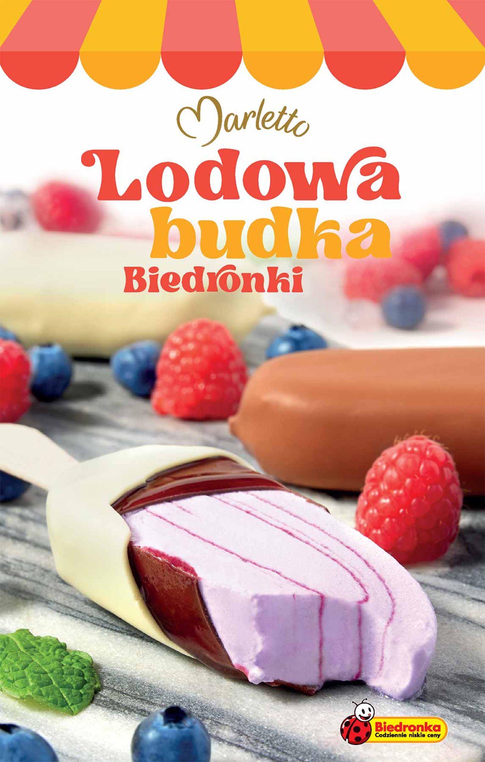 biedronka - Gazetka Biedronka - Marletto-lodowa budka ważna od 18.07. - 31.07.
