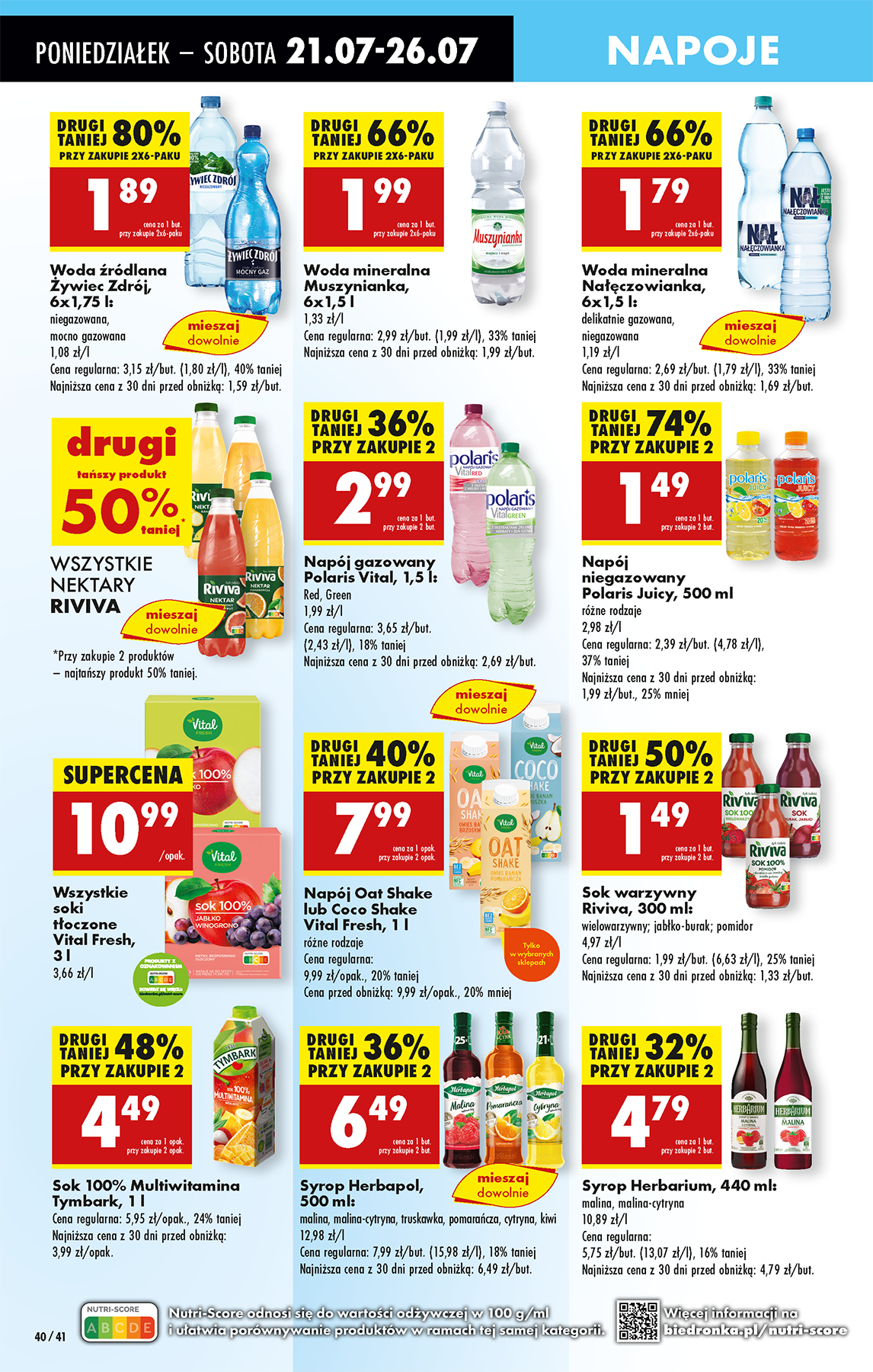 biedronka - Gazetka Biedronka ważna od 21.07. - 26.07. - page: 58