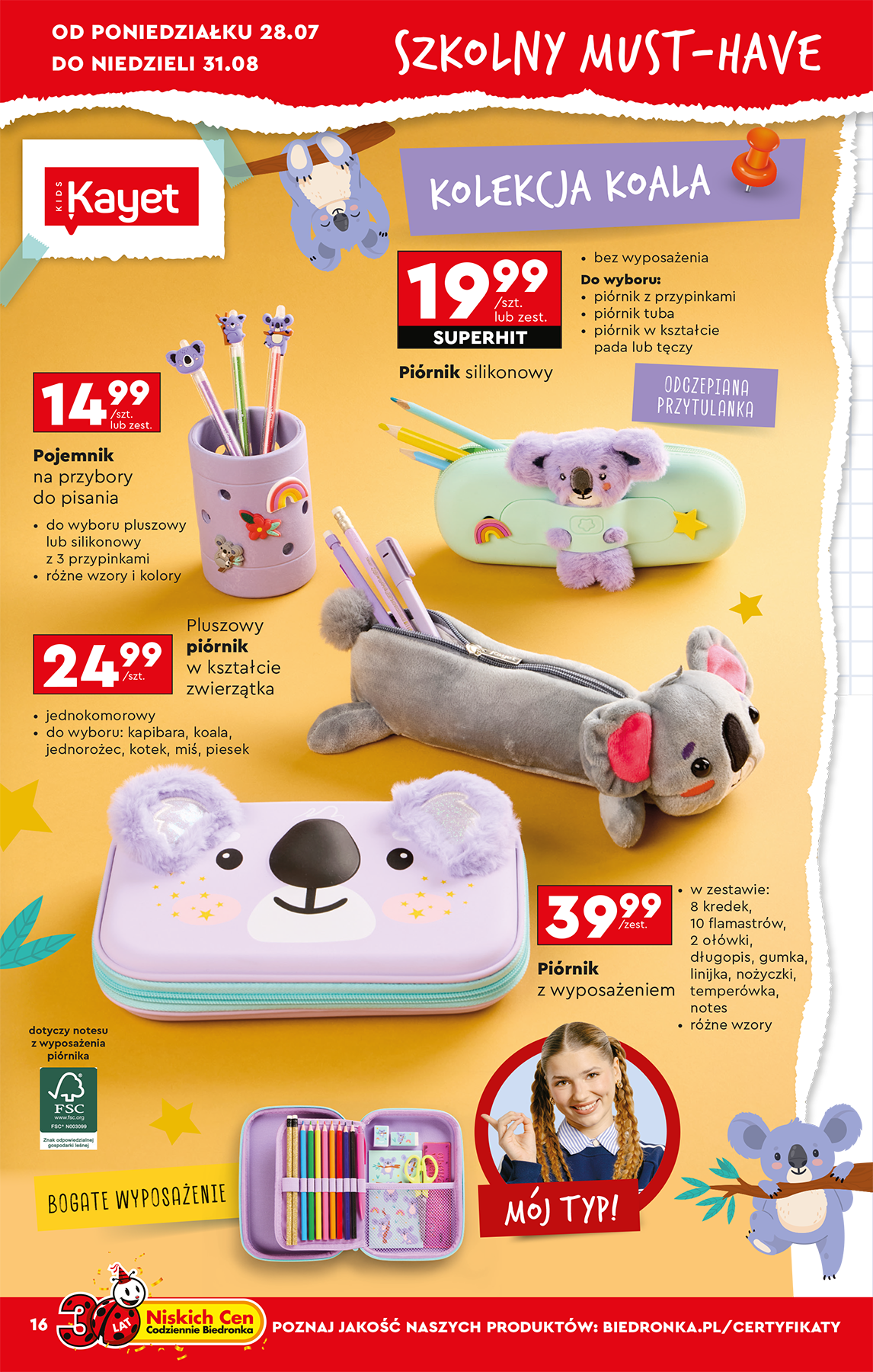 biedronka - Gazetka Biedronka - Hity i inspiracje ważna od 28.07. - 09.08. - page: 20