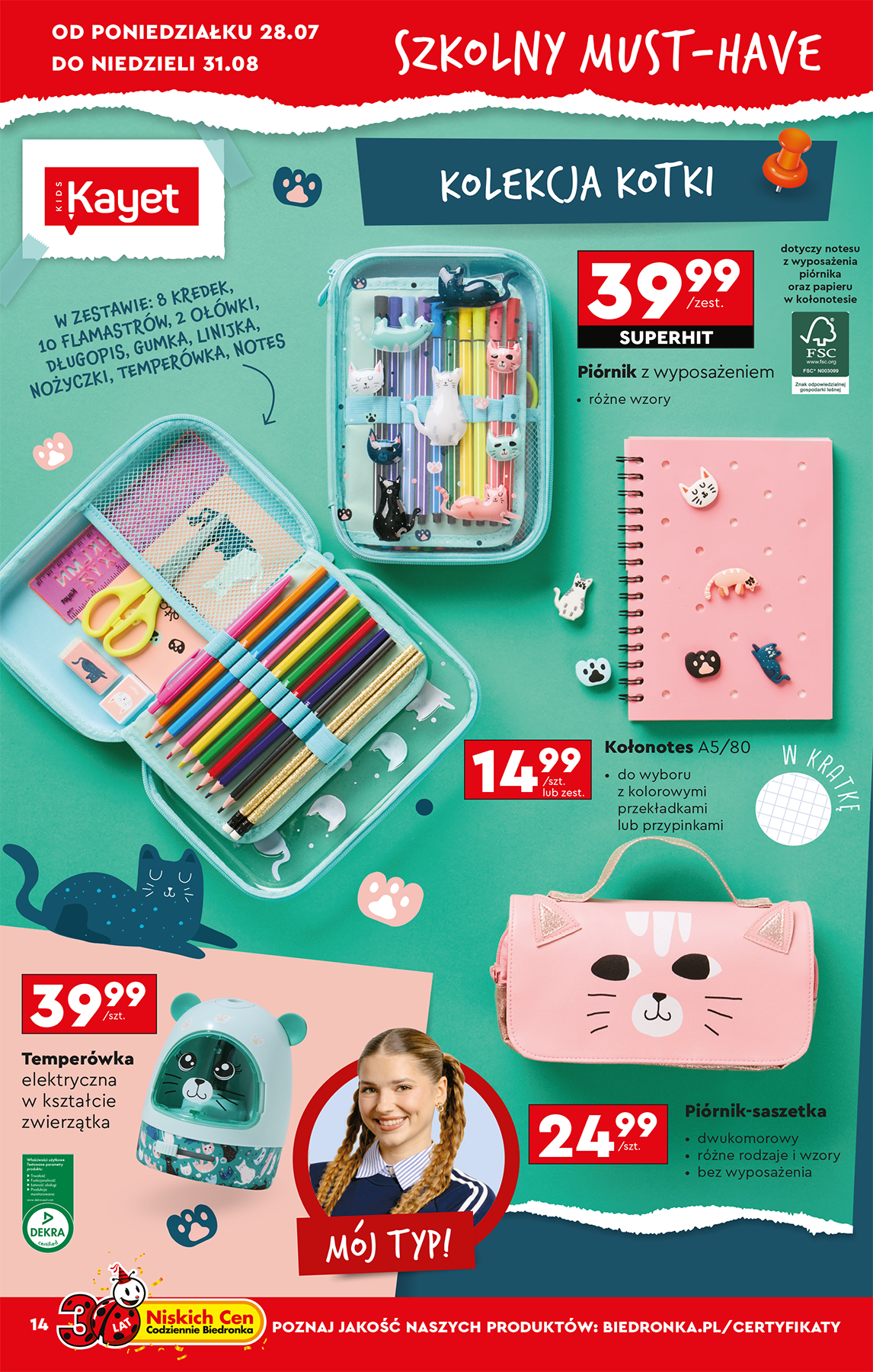biedronka - Gazetka Biedronka - Hity i inspiracje ważna od 28.07. - 09.08. - page: 18