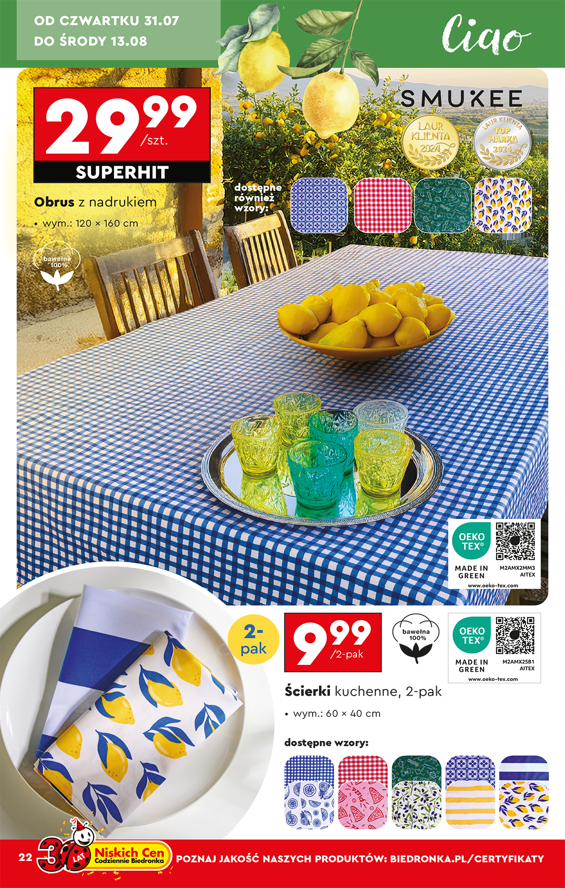 biedronka - Gazetka Biedronka - Hity i inspiracje ważna od 28.07. - 09.08. - page: 26