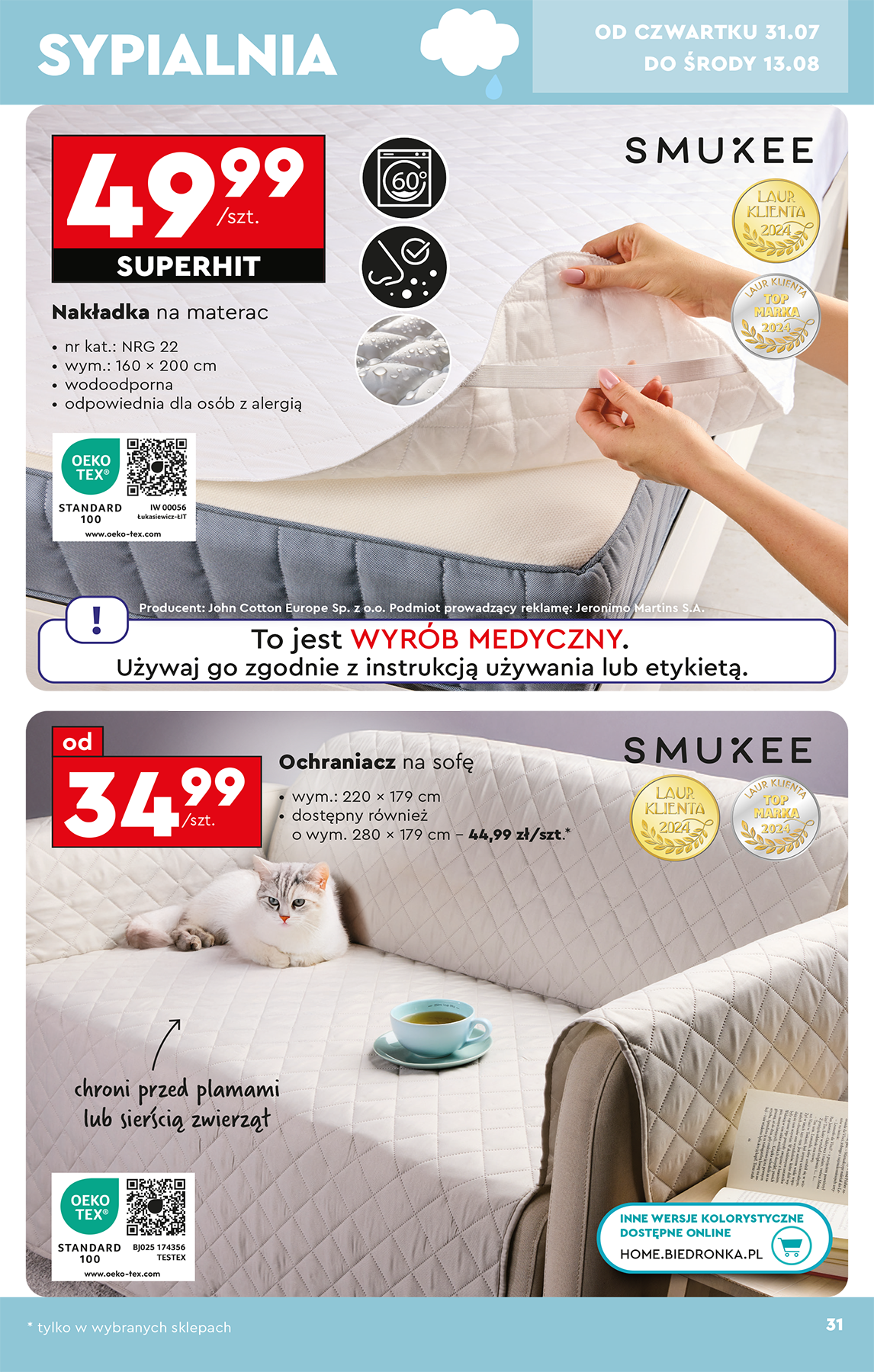 biedronka - Gazetka Biedronka - Hity i inspiracje ważna od 28.07. - 09.08. - page: 35