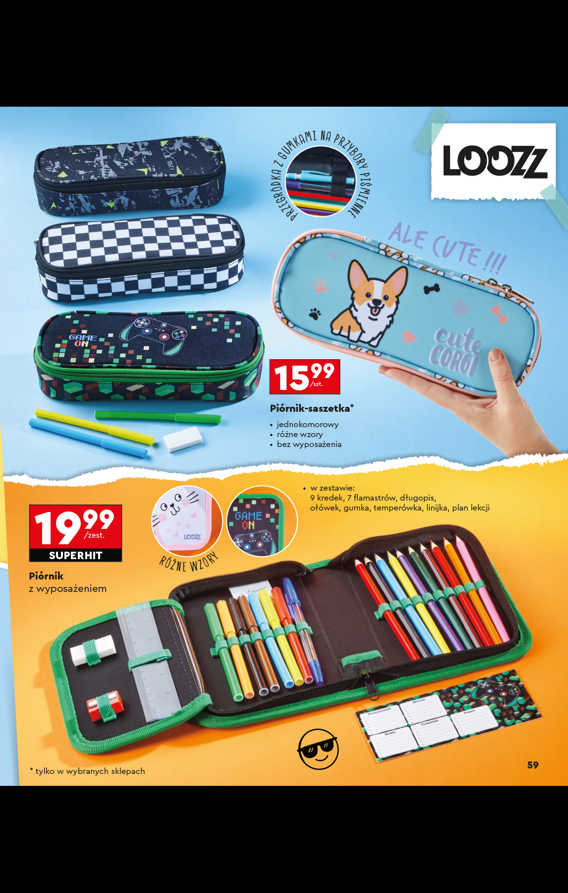 biedronka - Gazetka Biedronka - Szkoła ważna od 28.07. - 31.08. - page: 59