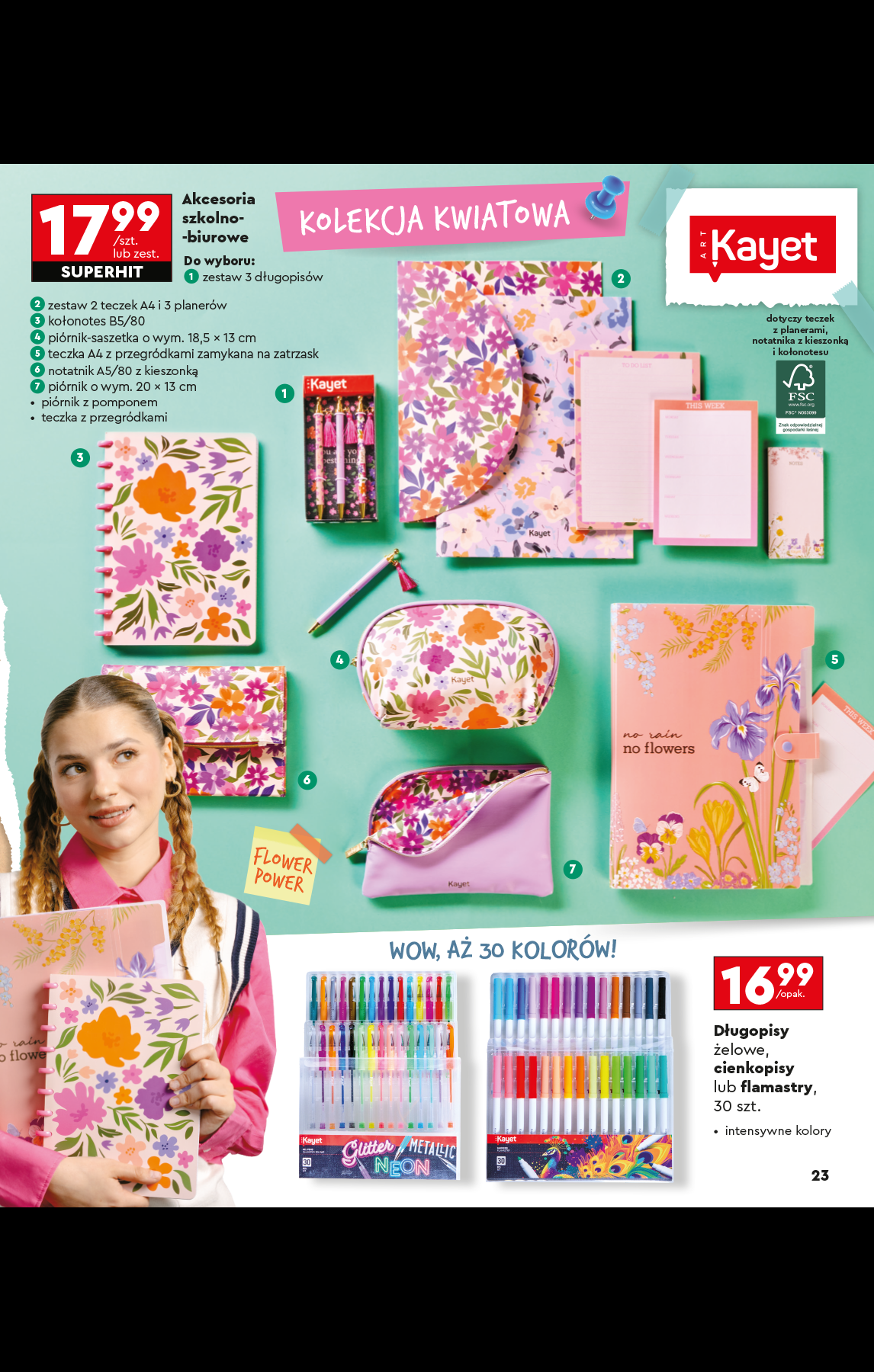 biedronka - Gazetka Biedronka - Szkoła ważna od 28.07. - 31.08. - page: 23
