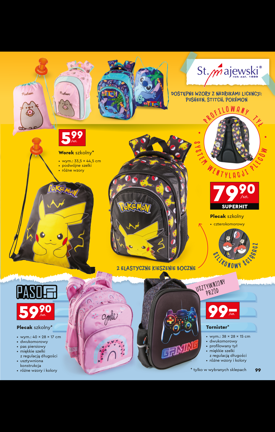 biedronka - Gazetka Biedronka - Szkoła ważna od 28.07. - 31.08. - page: 99