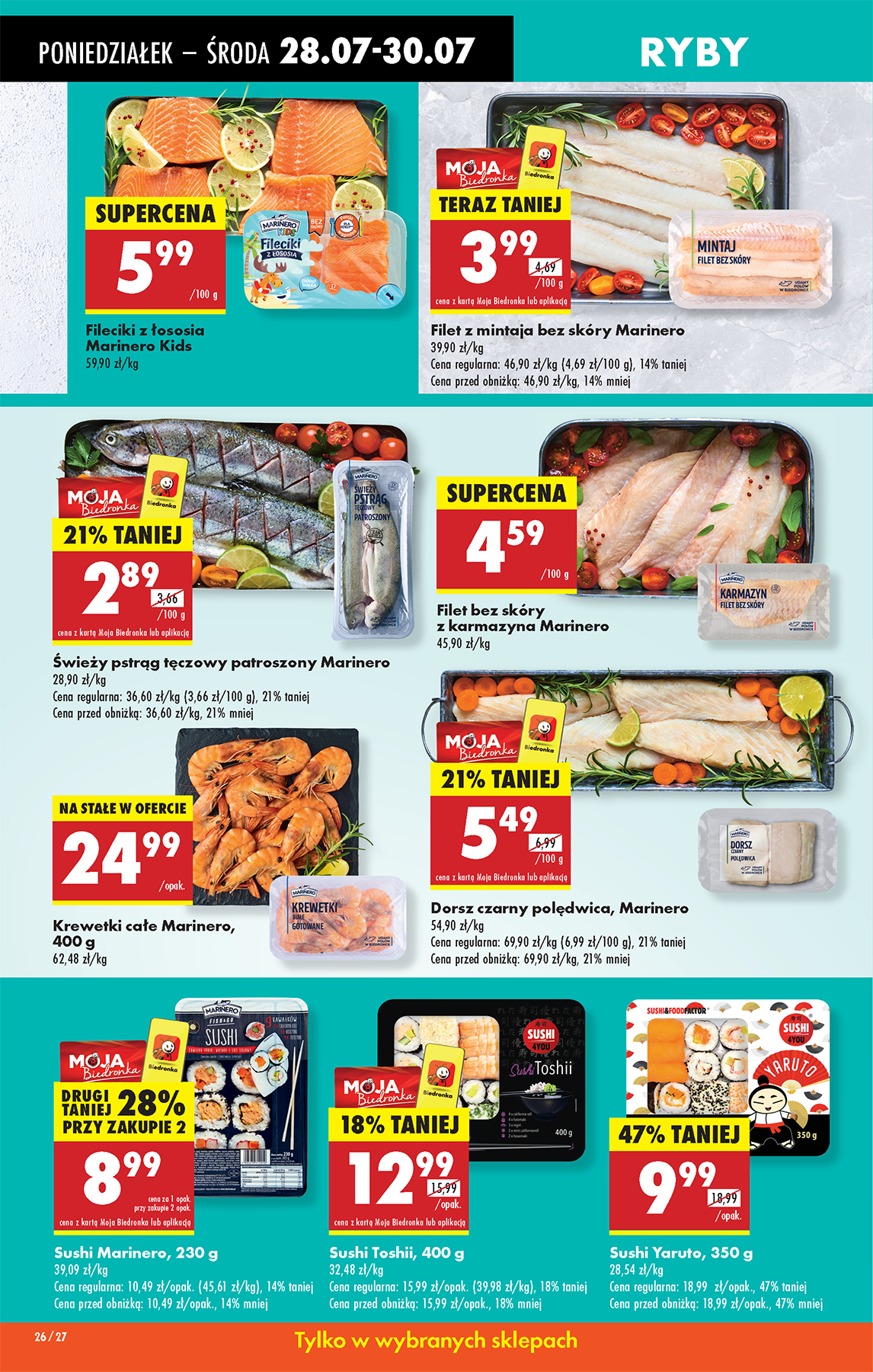 biedronka - Gazetka Biedronka ważna od 28.07. - 02.08. - page: 38