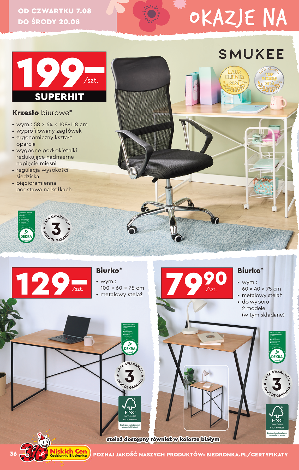 biedronka - Gazetka Biedronka - Hity i inspiracje - ważna od 04.08. do 16.08. - page: 38