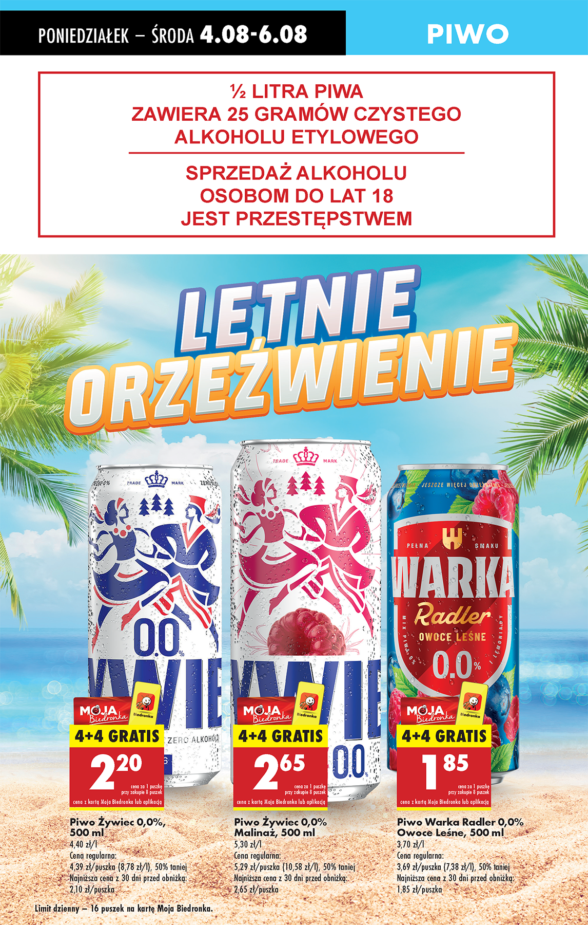 biedronka - Gazetka Biedronka - ważna od 04.08. do 09.08. - page: 61