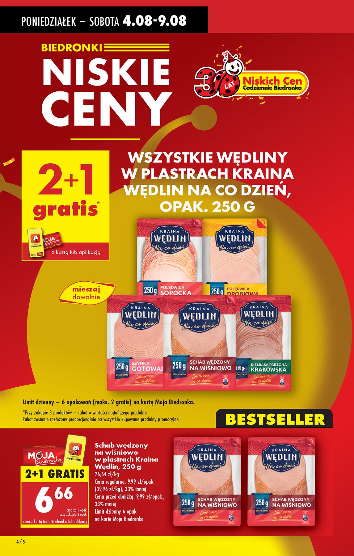 biedronka - Gazetka Biedronka - ważna od 04.08. do 09.08. - page: 4