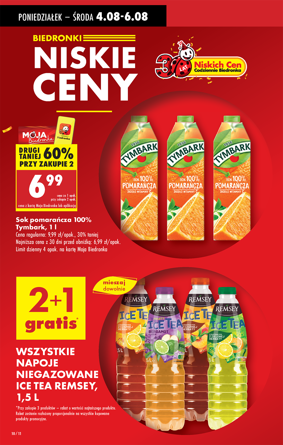 biedronka - Gazetka Biedronka - ważna od 04.08. do 09.08. - page: 10