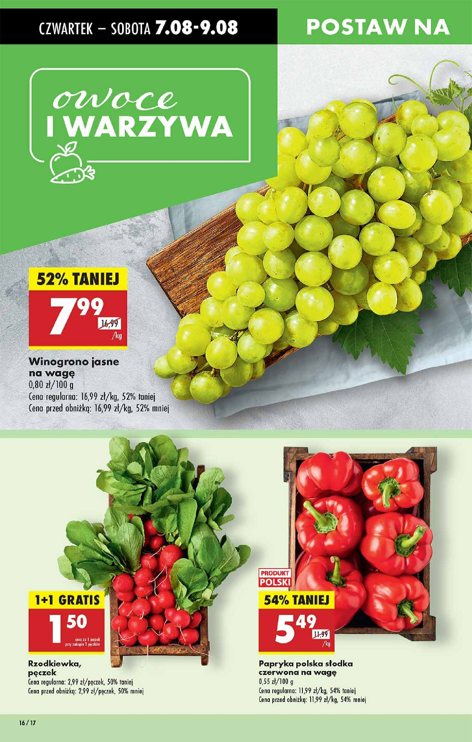 biedronka - Gazetka Biedronka - ważna od 07.08. do 09.08. - page: 16