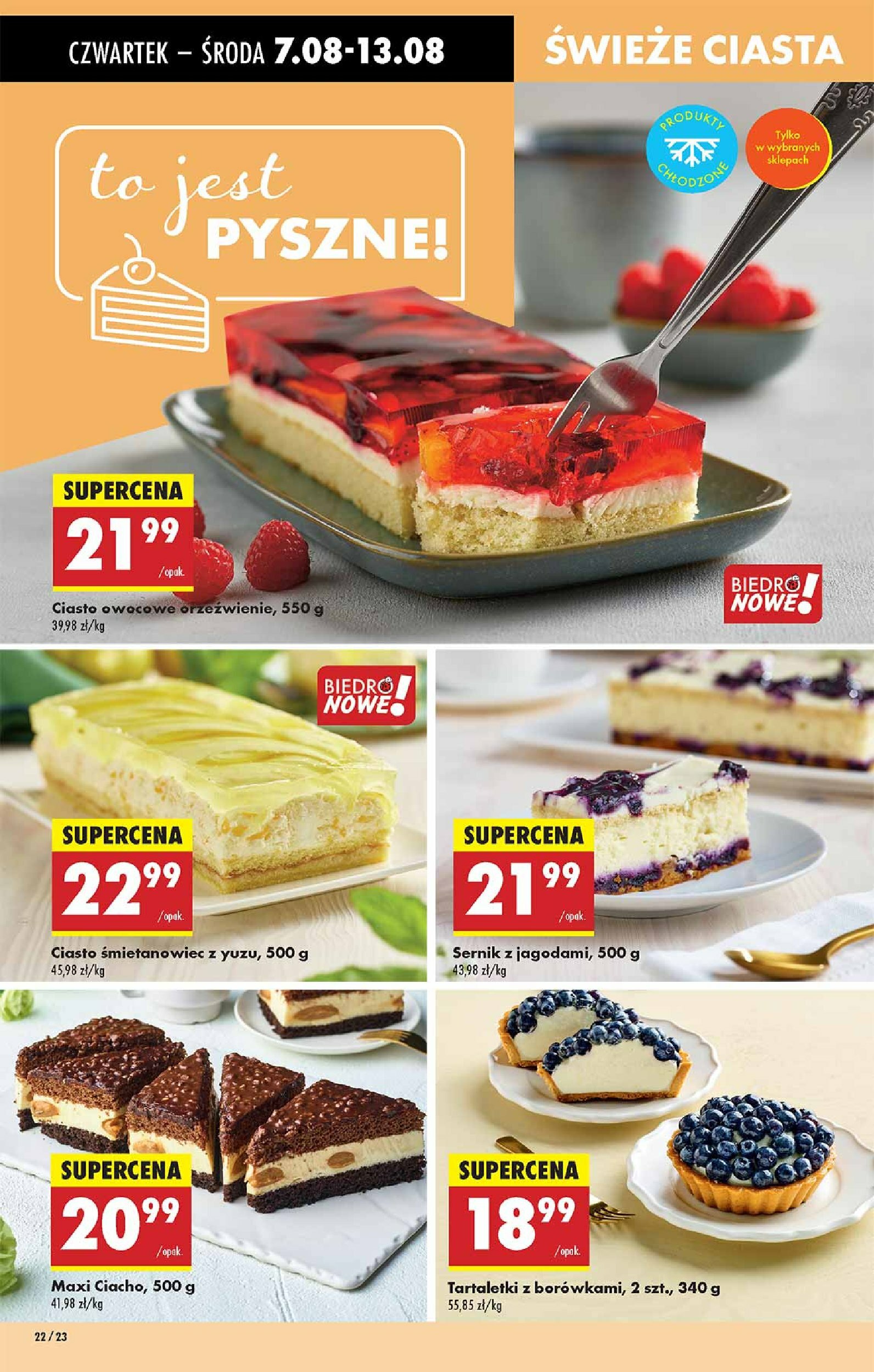 biedronka - Gazetka Biedronka - ważna od 07.08. do 09.08. - page: 22