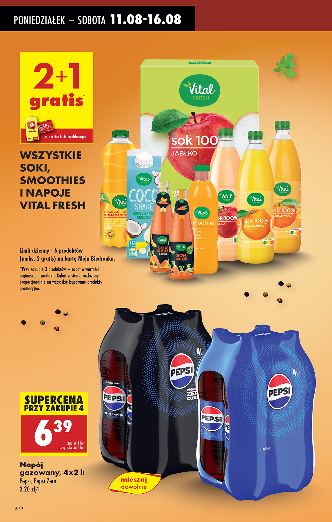 biedronka - Gazetka Biedronka - ważna od 11.08. do 16.08. - page: 6
