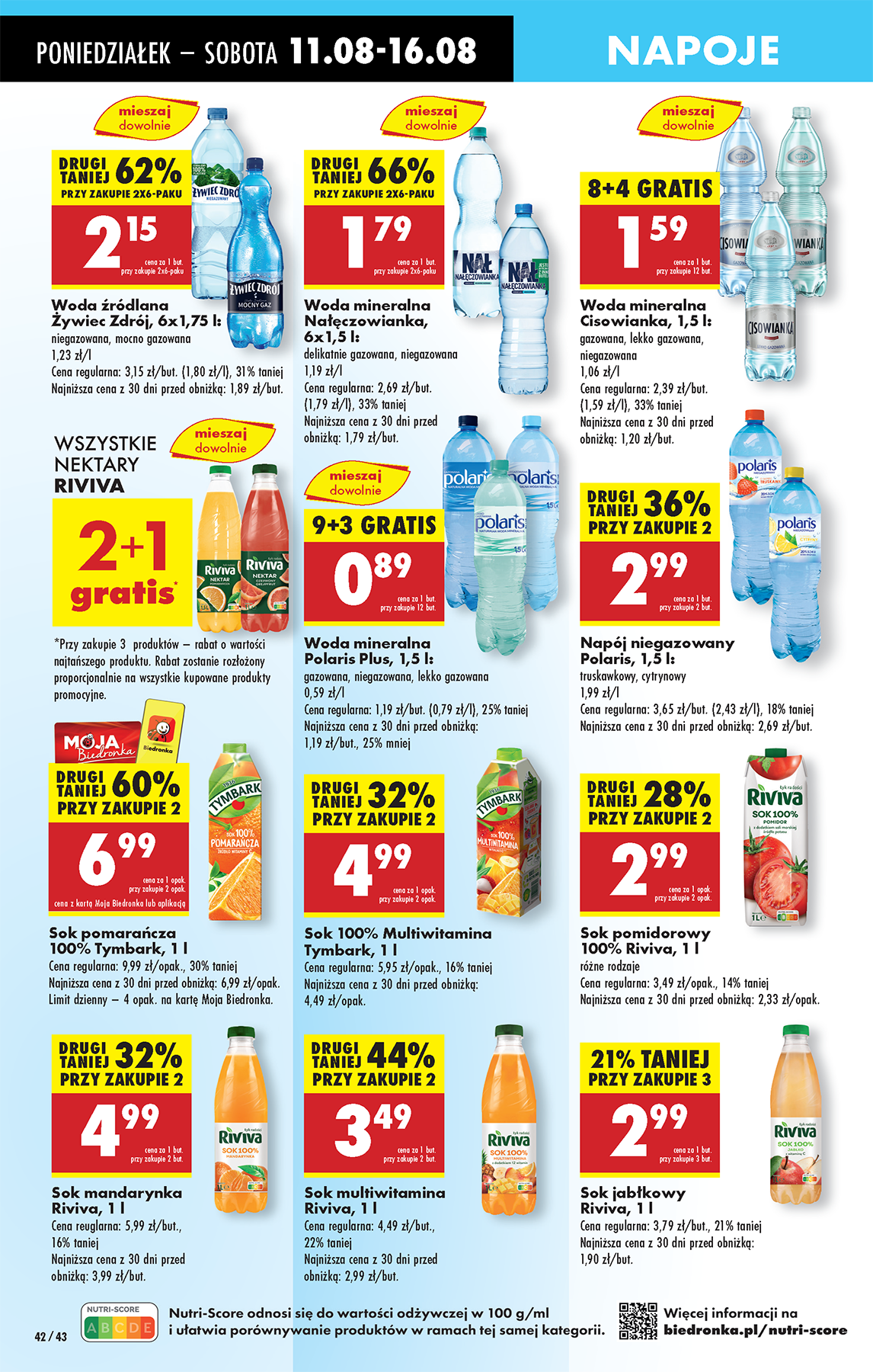 biedronka - Gazetka Biedronka - ważna od 11.08. do 16.08. - page: 50
