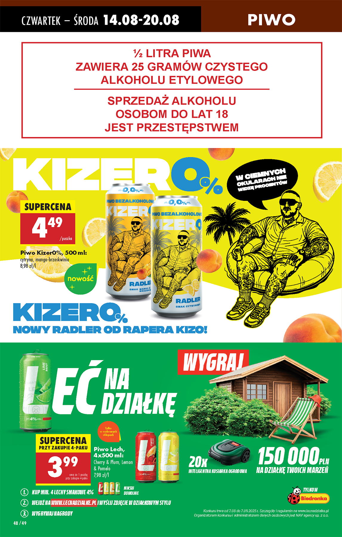 biedronka - Gazetka Biedronka - ważna od 14.08. do 20.08. - page: 64