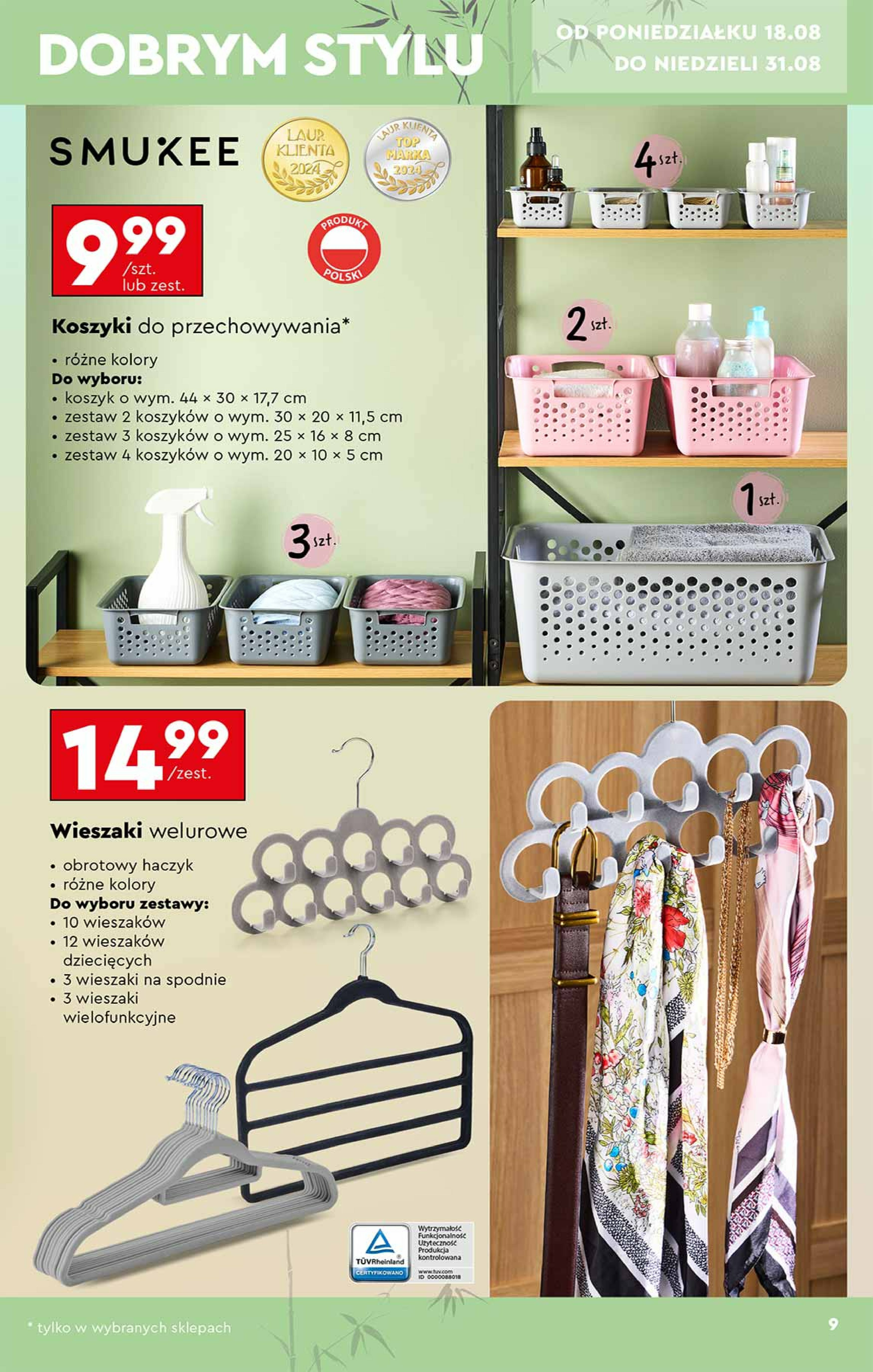 biedronka - Gazetka Biedronka - Hity i inspiracje - ważna od 18.08. do 31.08. - page: 9