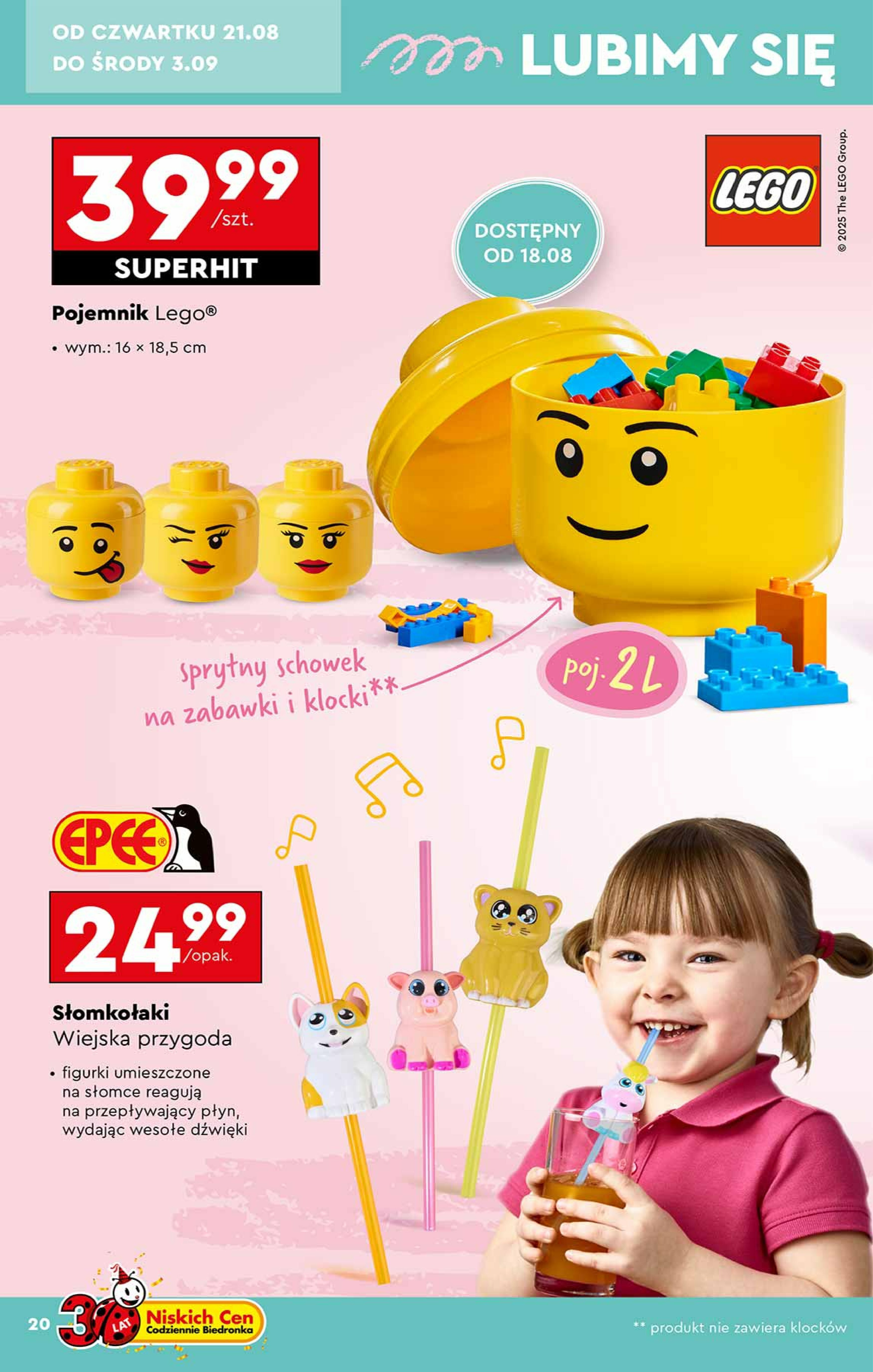 biedronka - Gazetka Biedronka - Hity i inspiracje - ważna od 18.08. do 31.08. - page: 20