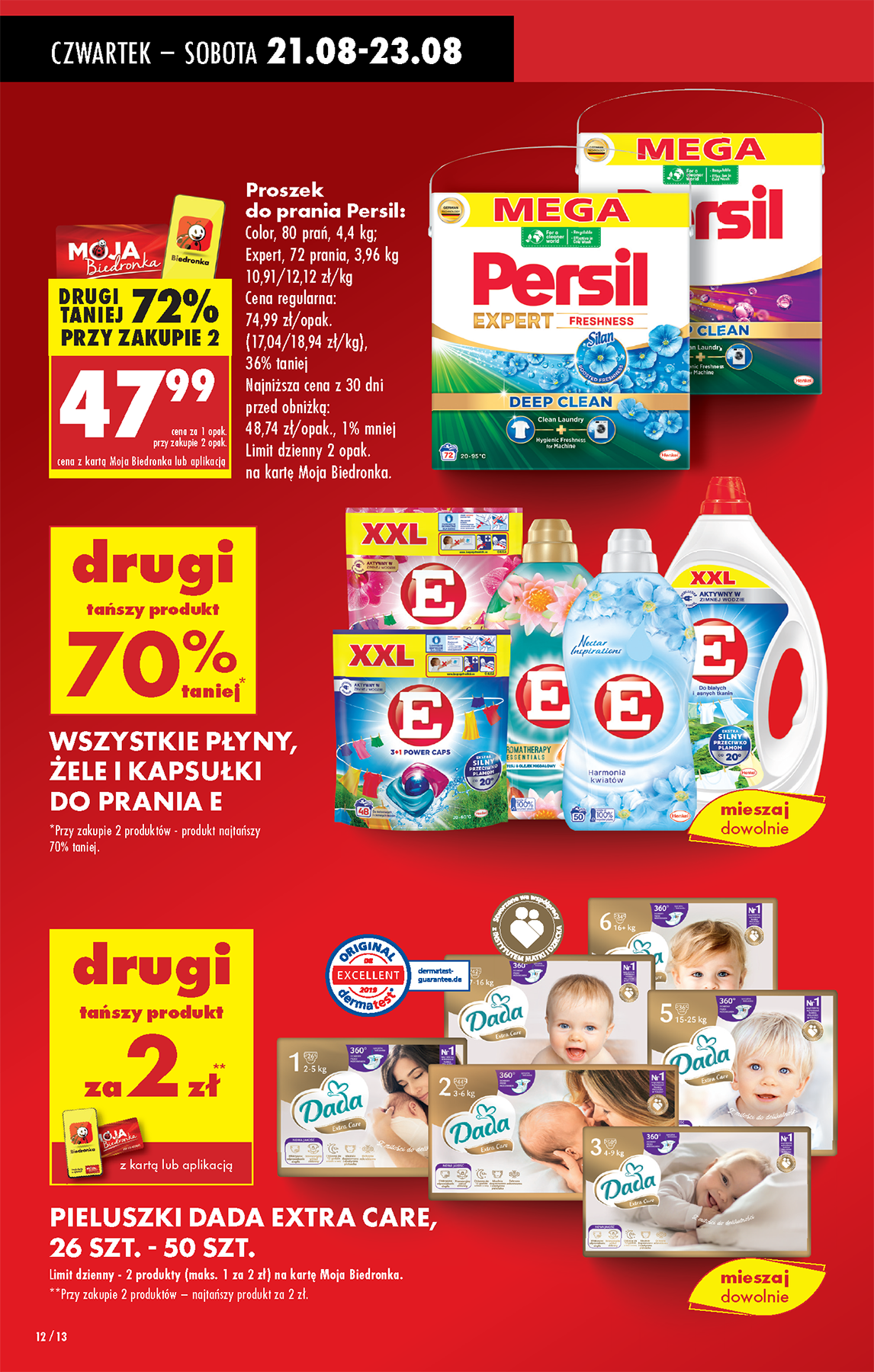 biedronka - Gazetka Biedronka - ważna od 21.08. do 27.08. - page: 14 biedronka - Gazetka Biedronka - ważna od 21.08. do 27.08. - page: 14