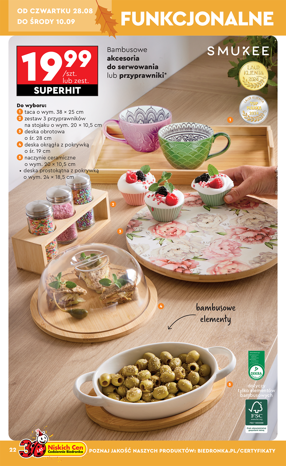 biedronka - Gazetka Biedronka - Hity i inspiracje - ważna od 25.08. do 06.09. - page: 26 biedronka - Gazetka Biedronka - Hity i inspiracje - ważna od 25.08. do 06.09. - page: 26