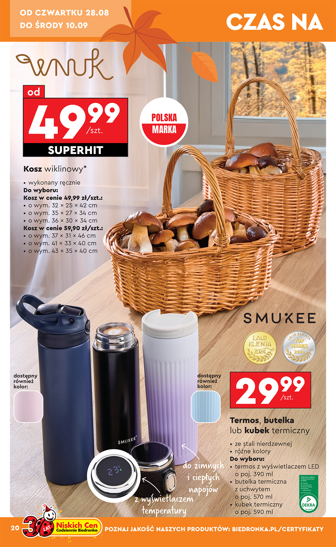 biedronka - Gazetka Biedronka - Hity i inspiracje - ważna od 25.08. do 06.09. - page: 24 biedronka - Gazetka Biedronka - Hity i inspiracje - ważna od 25.08. do 06.09. - page: 24