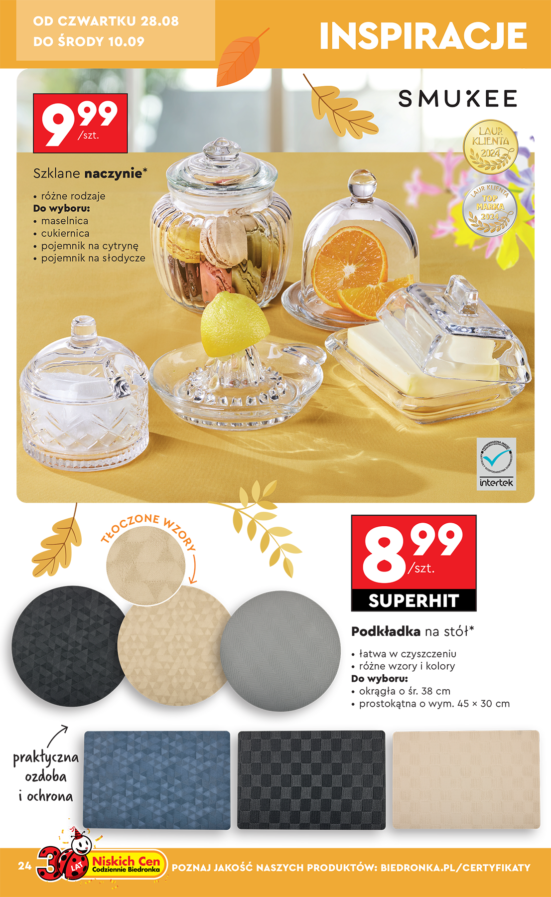 biedronka - Gazetka Biedronka - Hity i inspiracje - ważna od 25.08. do 06.09. - page: 28 biedronka - Gazetka Biedronka - Hity i inspiracje - ważna od 25.08. do 06.09. - page: 28