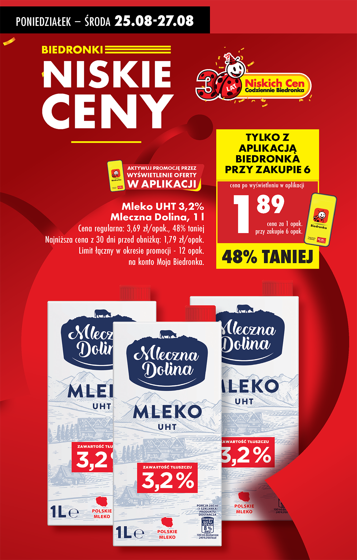 biedronka - Gazetka Biedronka - ważna od 25.08. do 30.08. - page: 4 biedronka - Gazetka Biedronka - ważna od 25.08. do 30.08. - page: 4