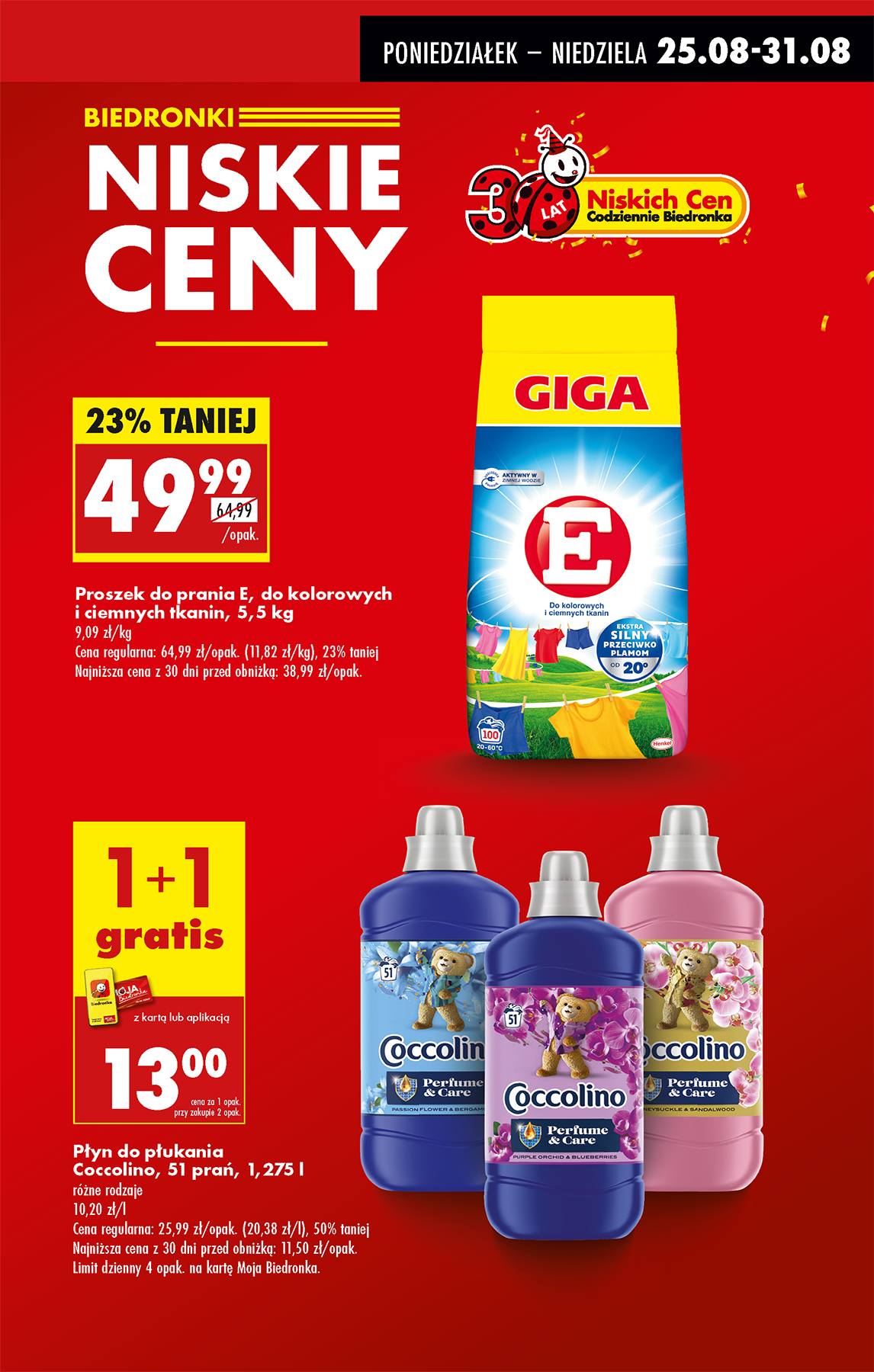 biedronka - Gazetka Biedronka - ważna od 25.08. do 30.08. - page: 19 biedronka - Gazetka Biedronka - ważna od 25.08. do 30.08. - page: 19